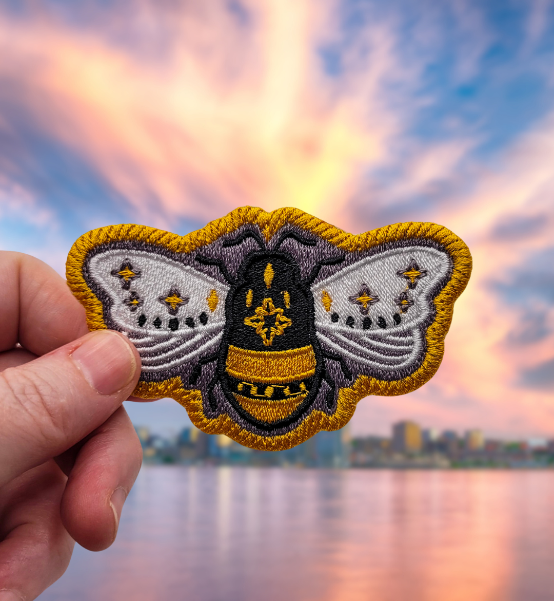 Patch d'abeilles mystiques
