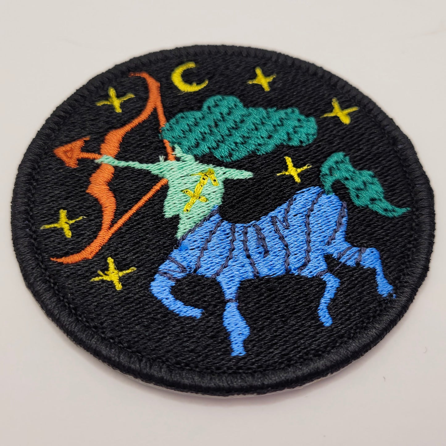 Sagittarius Zodiac Sign Embroidered Patch