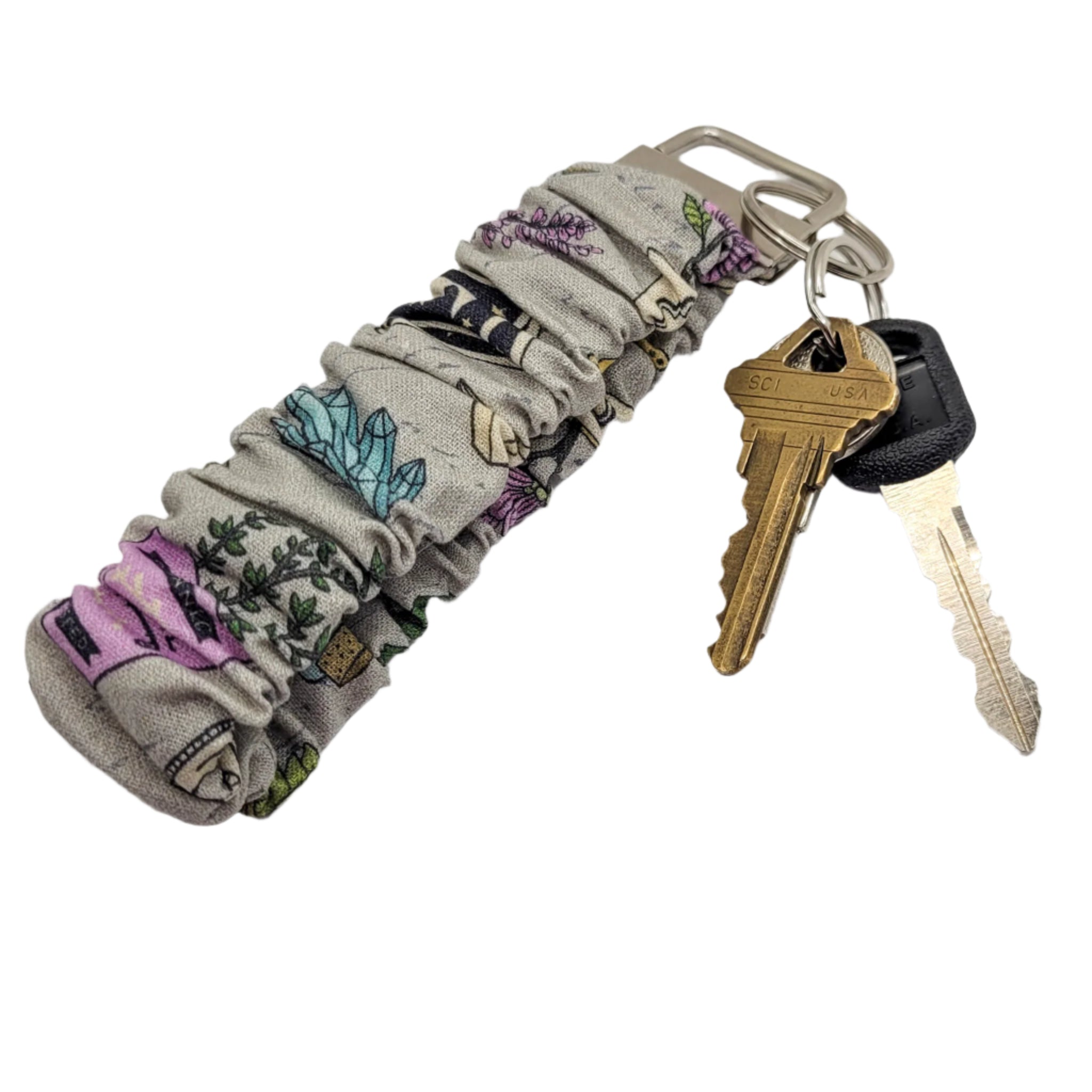 Alchemy Shop Scrunchie Wristlet Keychain