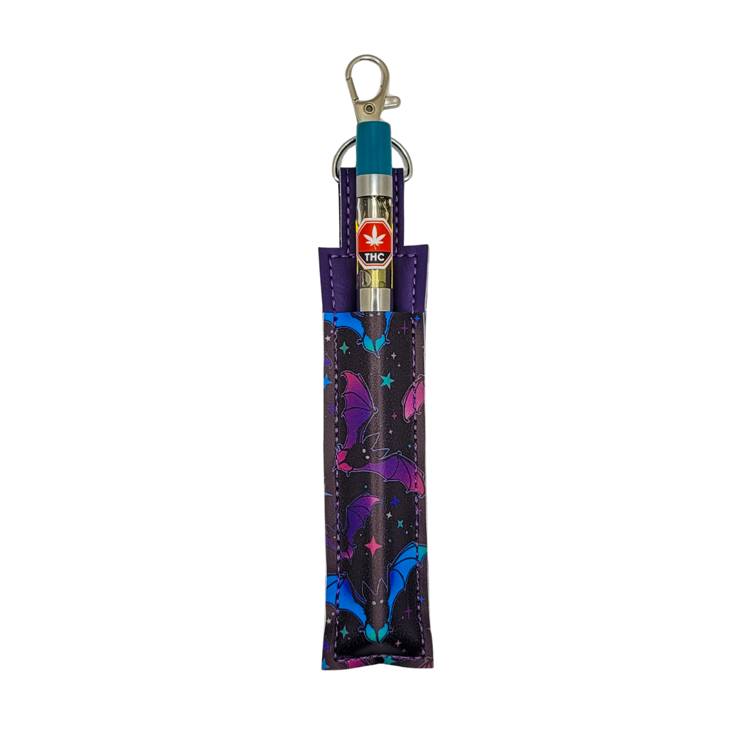 Pastel Bats Vinyl Pen Case