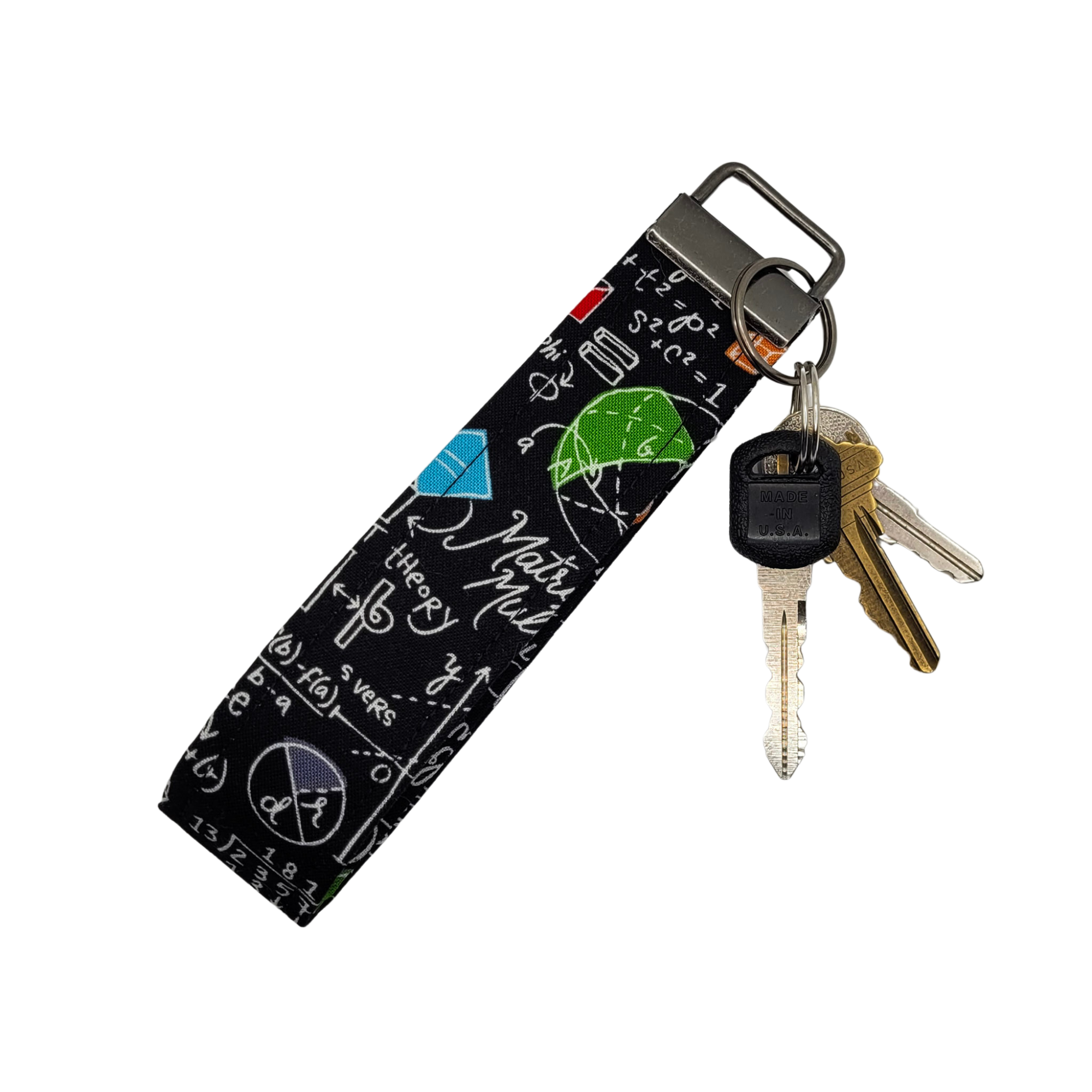 Science Class Wristlet Keychain