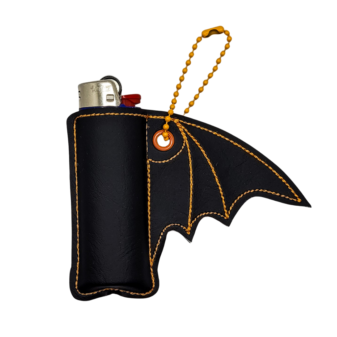 Bat Wing Vinyl Lighter Case