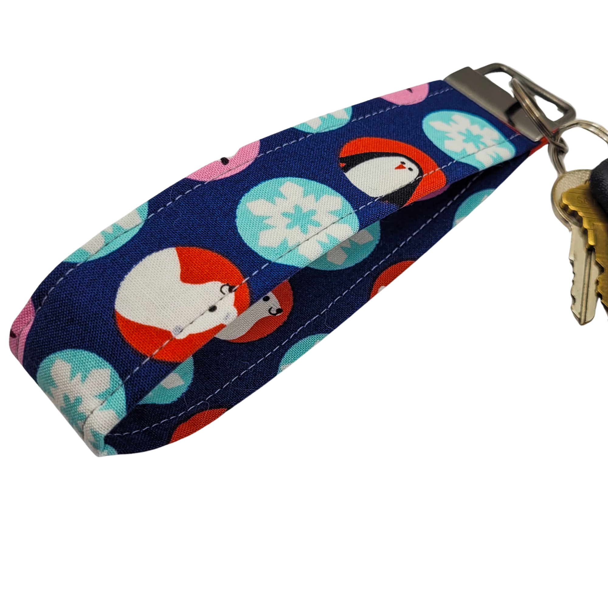 Polar Pals Wristlet Keychain