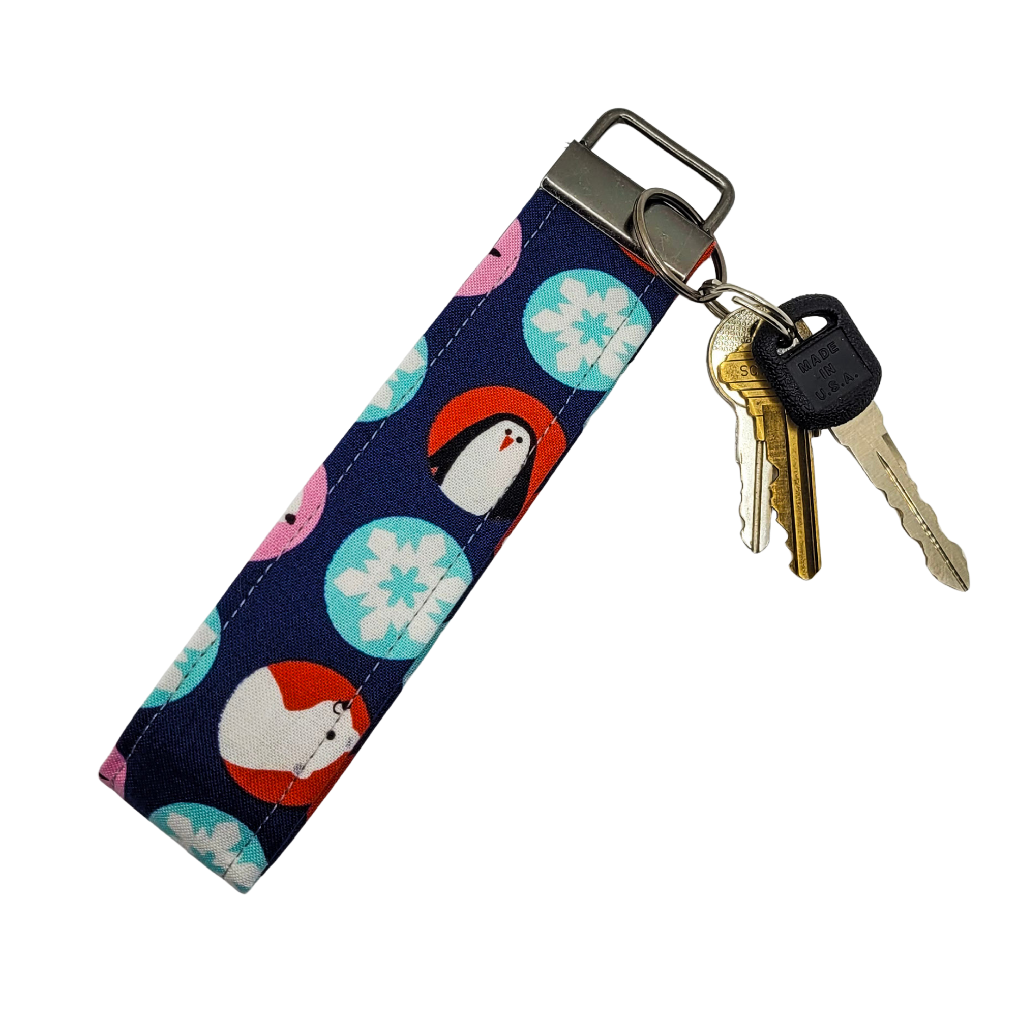 Polar Pals Wristlet Keychain