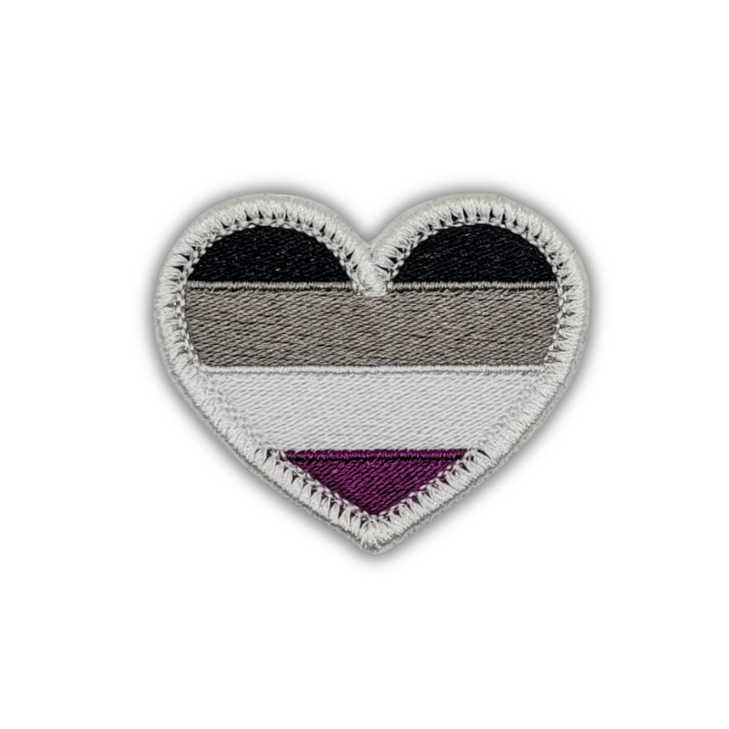 Asexual Pride Heart Patch