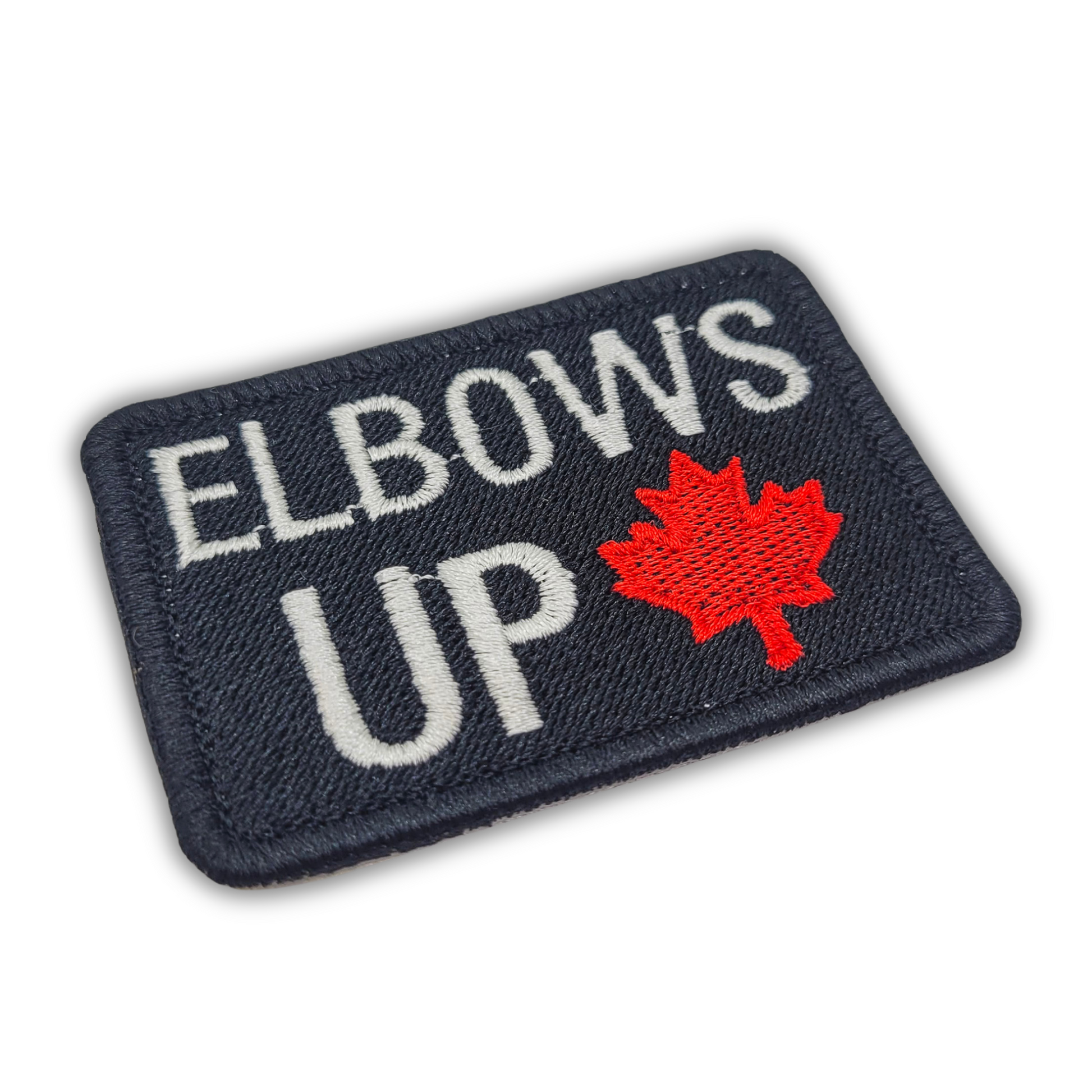 Elbows Up Embroidered Patch