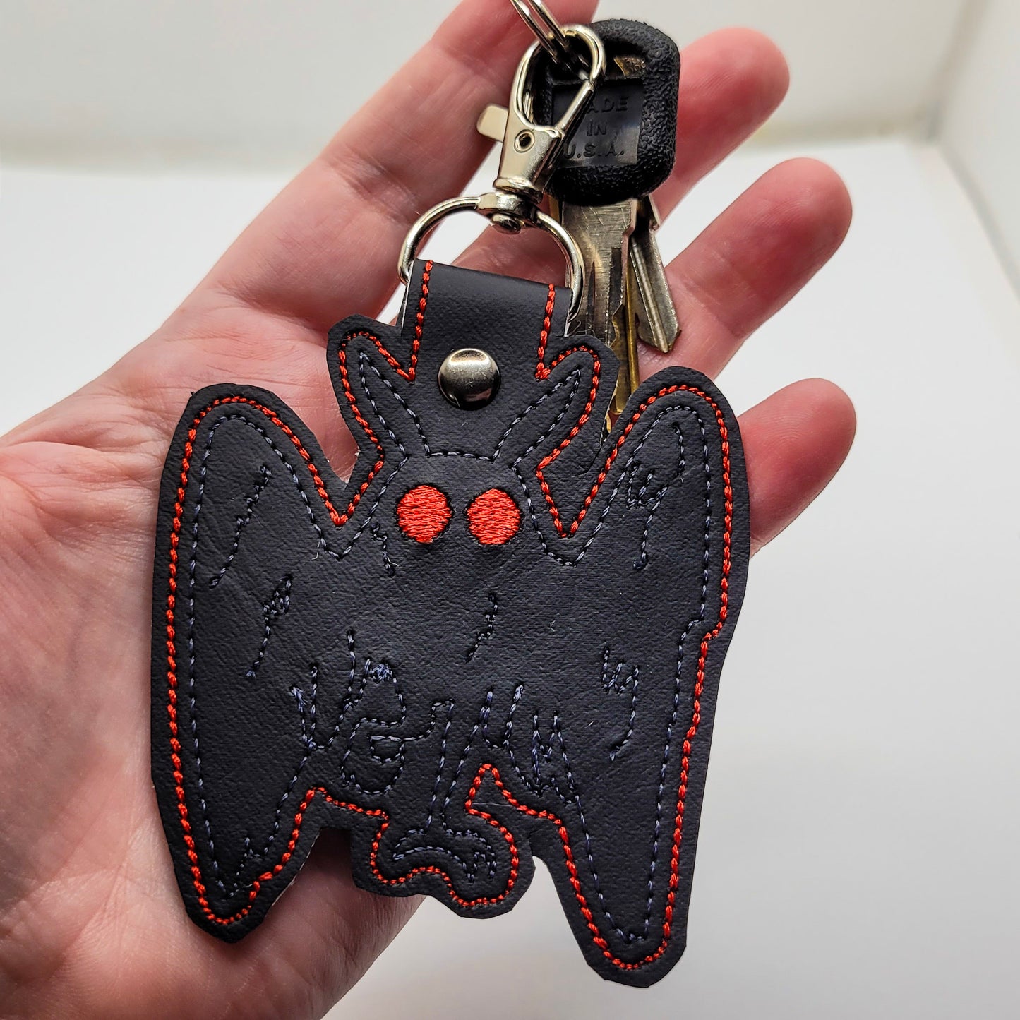 Mothman Keychain