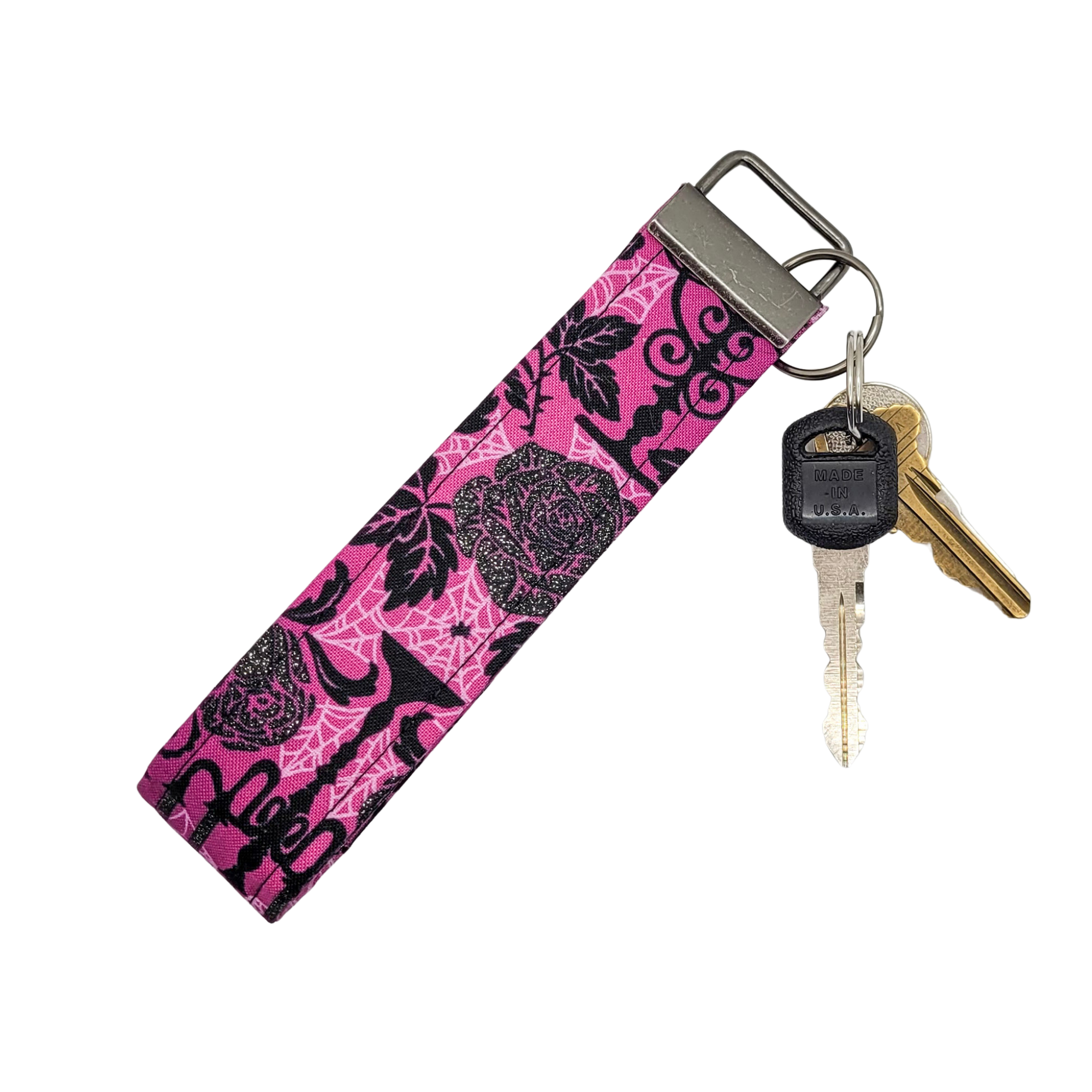 Midnight Gothic Wristlet Keychain