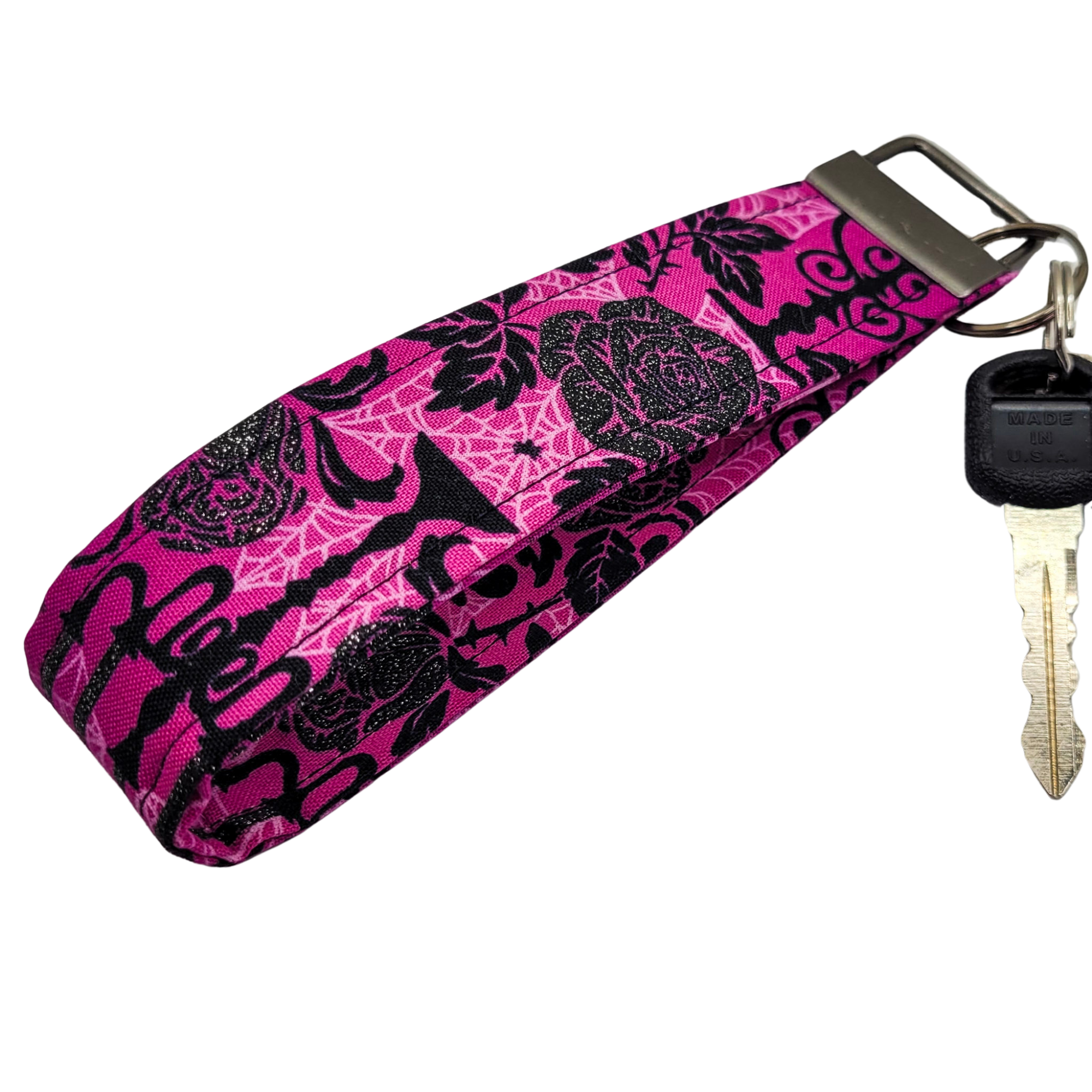 Midnight Gothic Wristlet Keychain