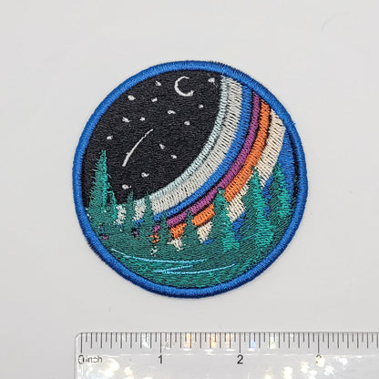 Northern Lights Embroidered Patch