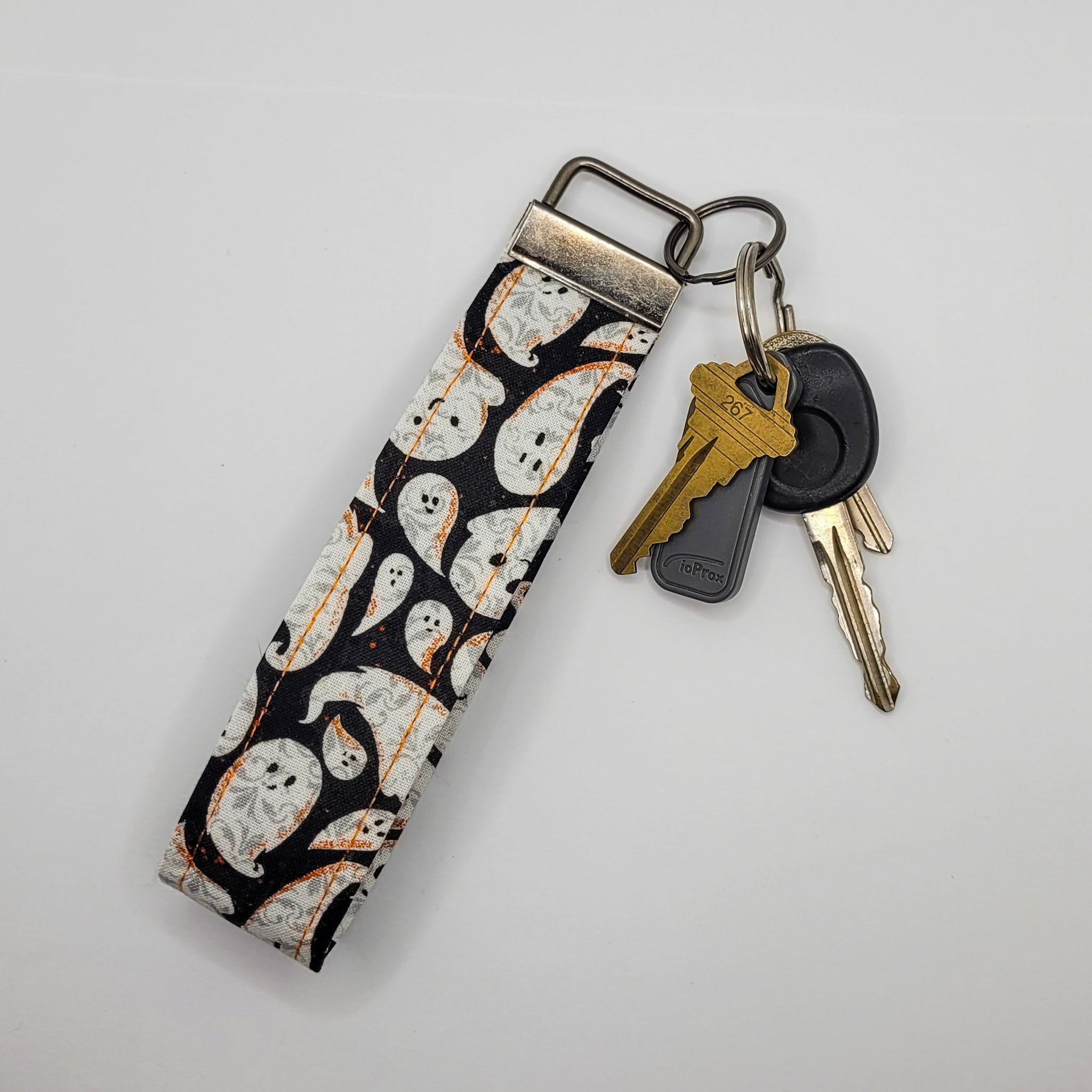 Ghosts Wristlet Key Strap