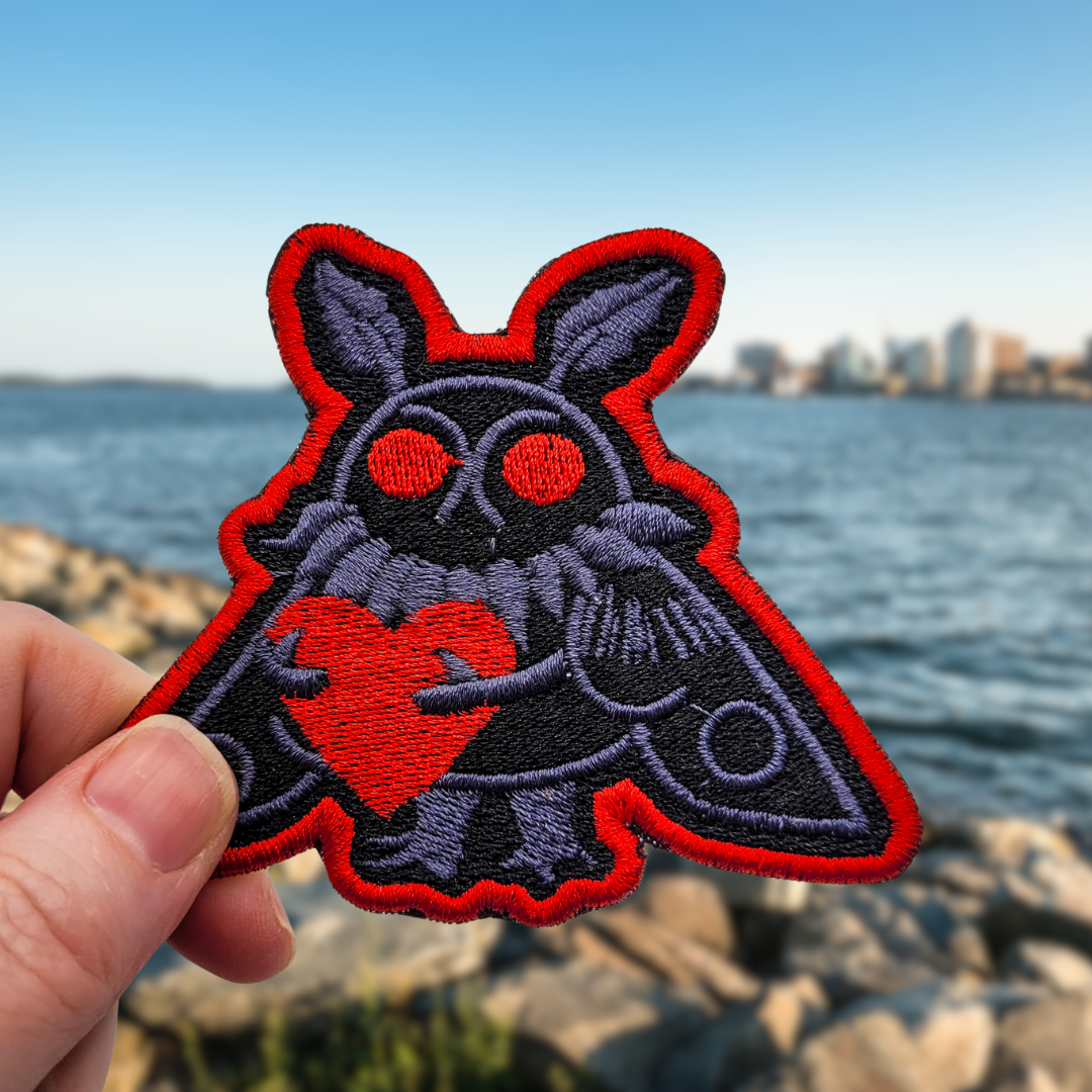 Mothman Loves You Patch