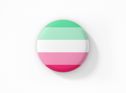 Abrosexual Pride Flag Patch & Pinback Button