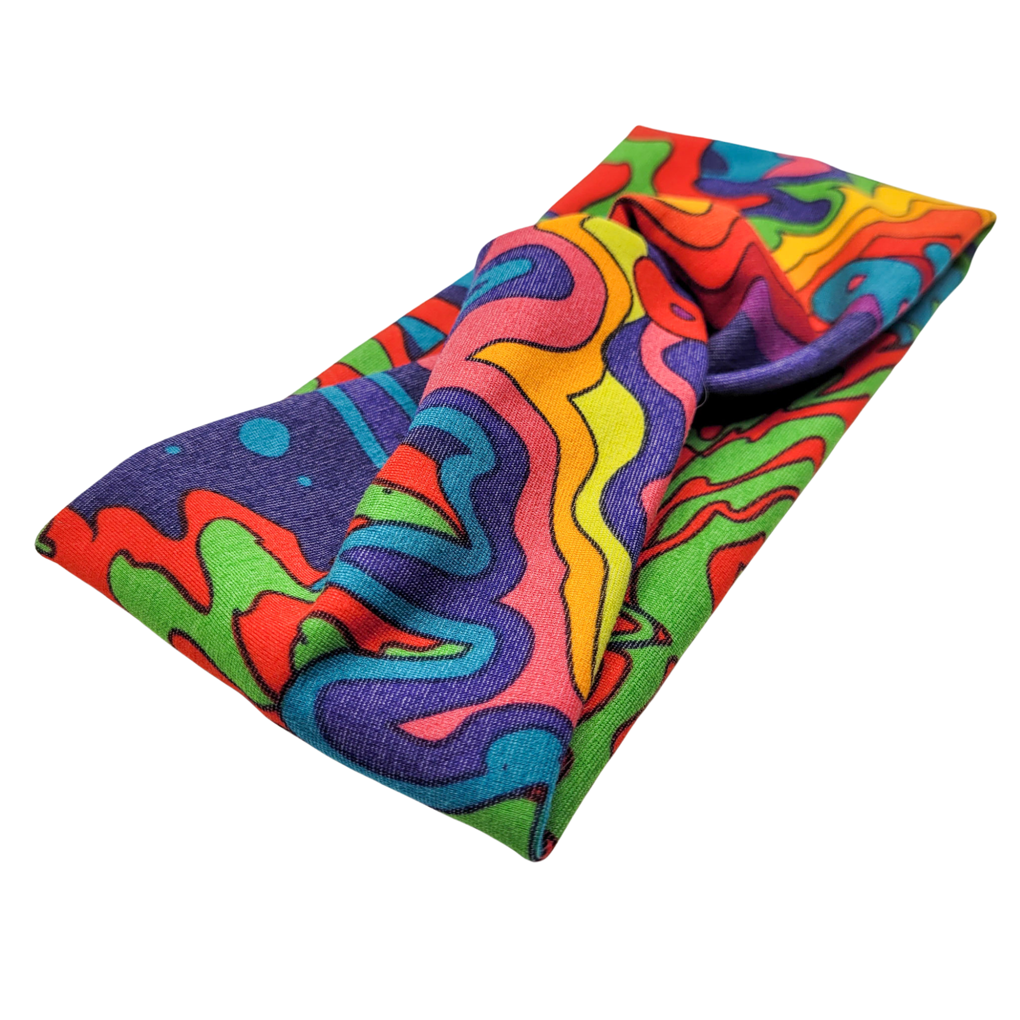 Acid Trip Stretch Knit Headband