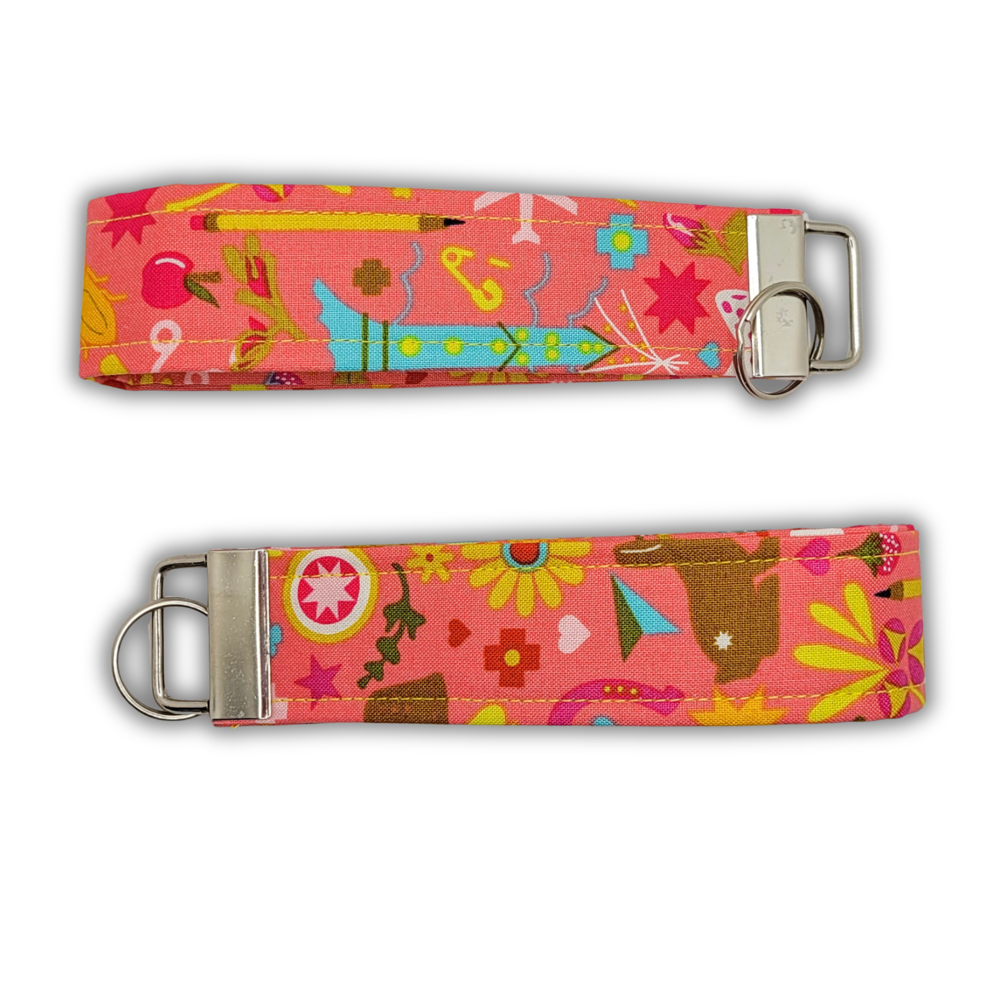 Adventure Sketch Wristlet Keychain