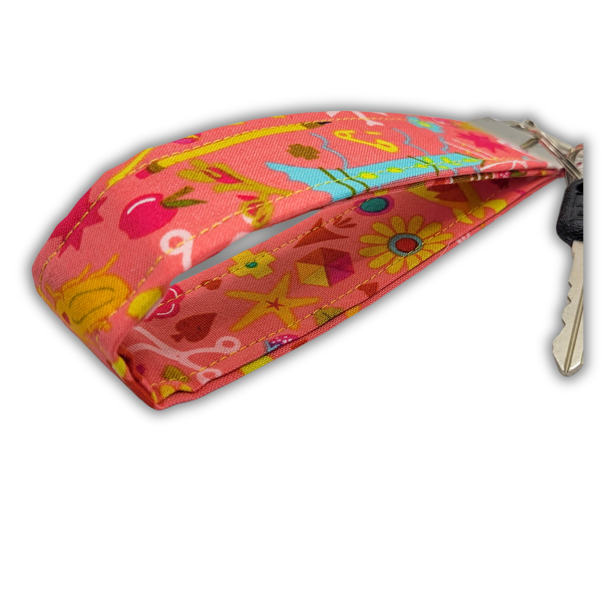 Adventure Sketch Wristlet Keychain