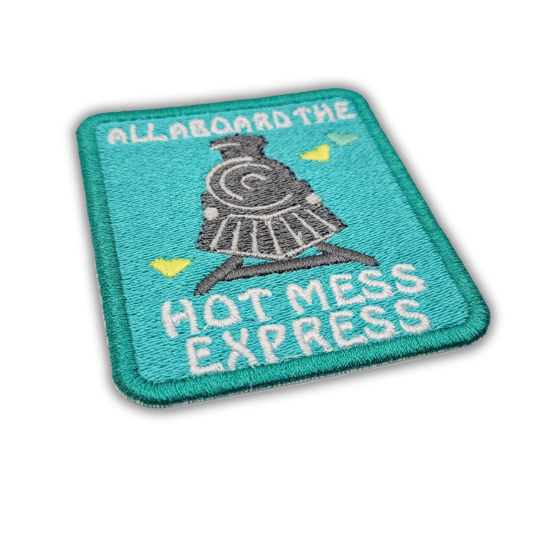 Hot Mess Express Embroidered Patch