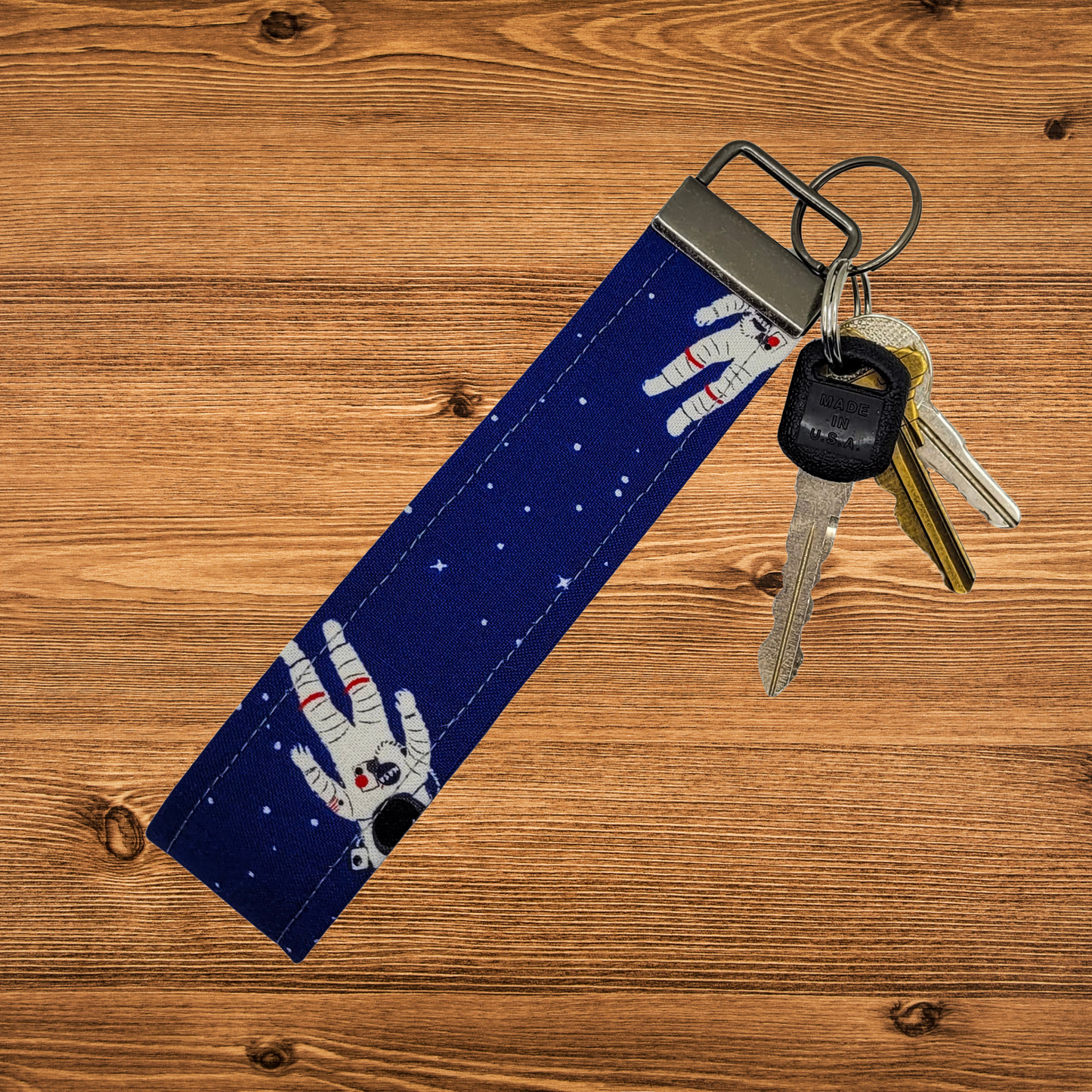 Llavero de pulsera de astronautas