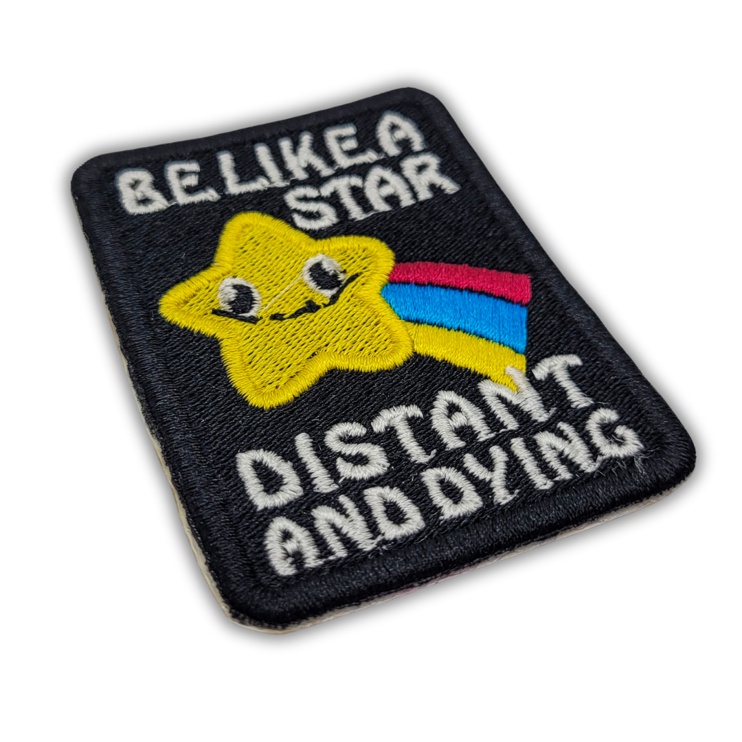 Be Like a Star Embroidered Patch