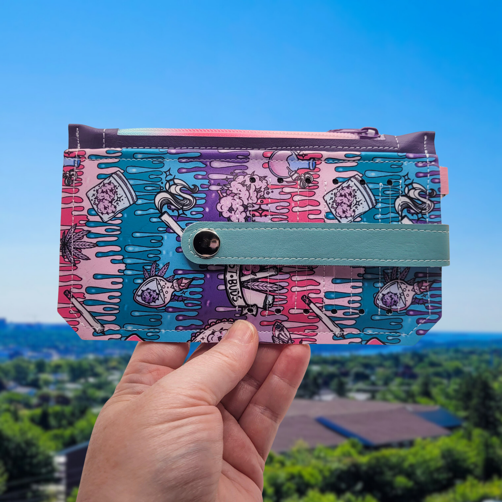 Best Buds Vinyl Slim Wallet