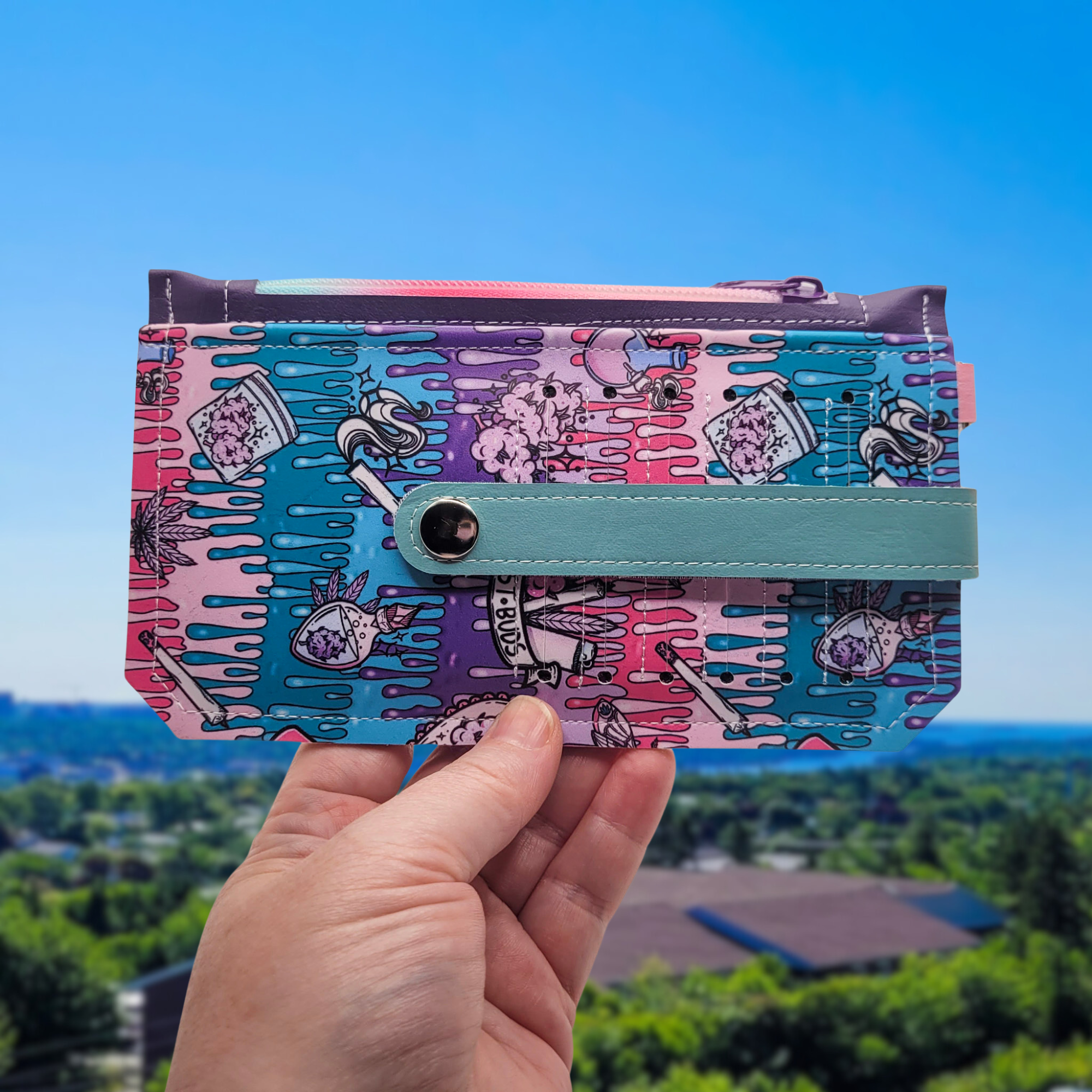 Best Buds Vinyl Slim Wallet