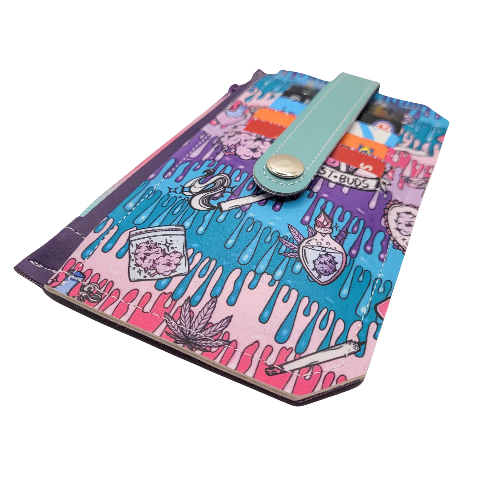 Best Buds Vinyl Slim Wallet