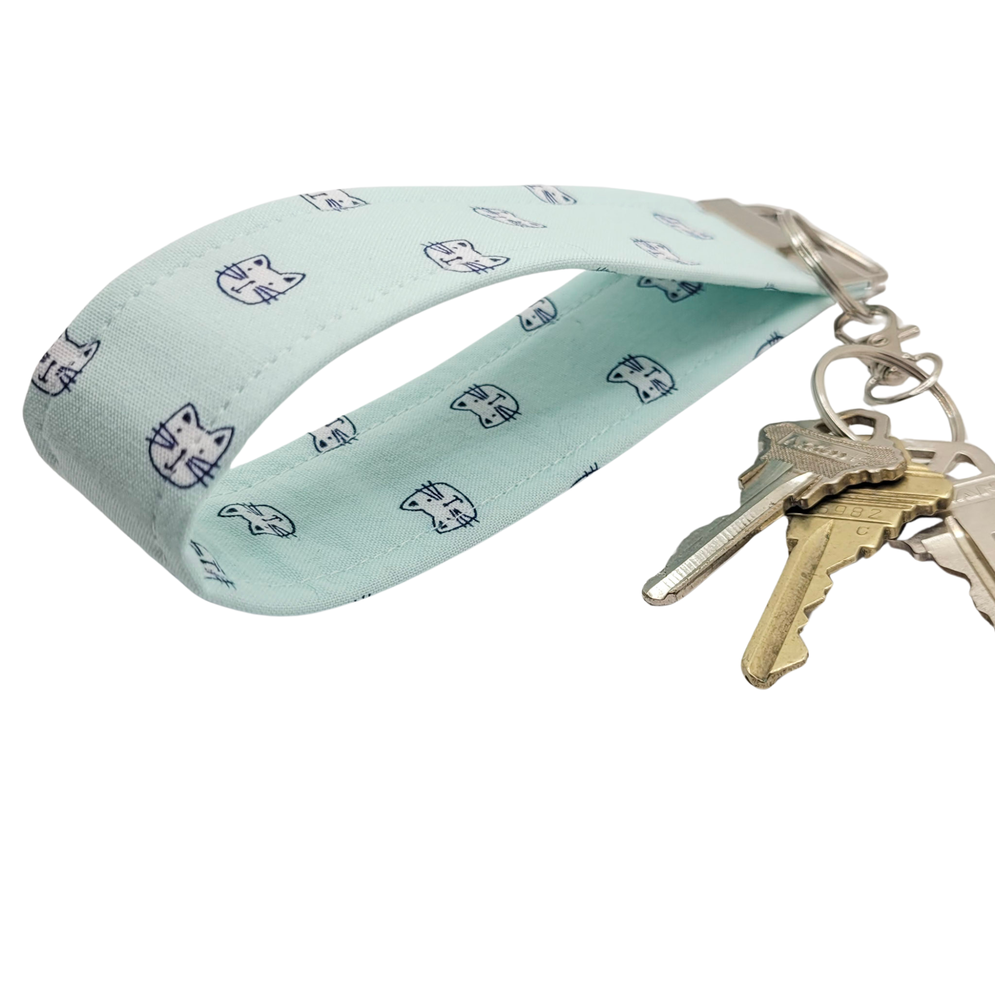 Whisker Parade Wristlet Keychain