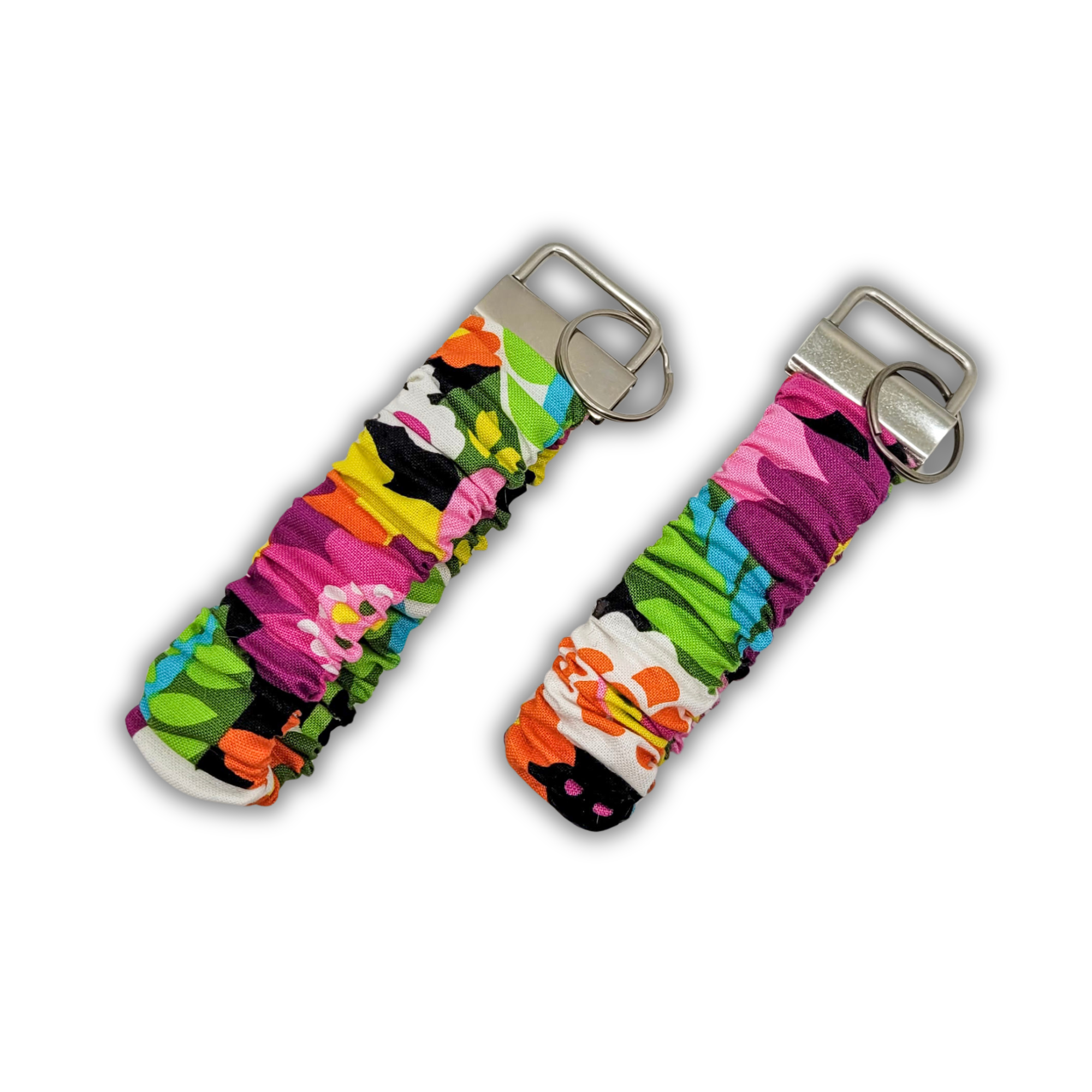 Electric Garden Scrunchie Wristlet