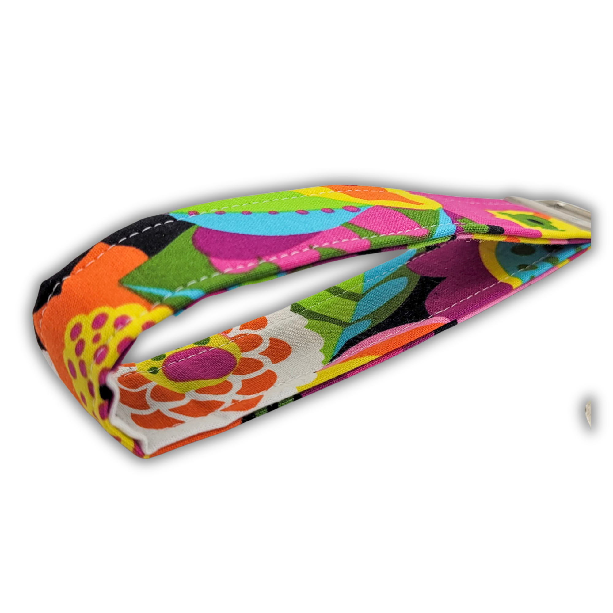 Electric Garden Wristlet Keychain