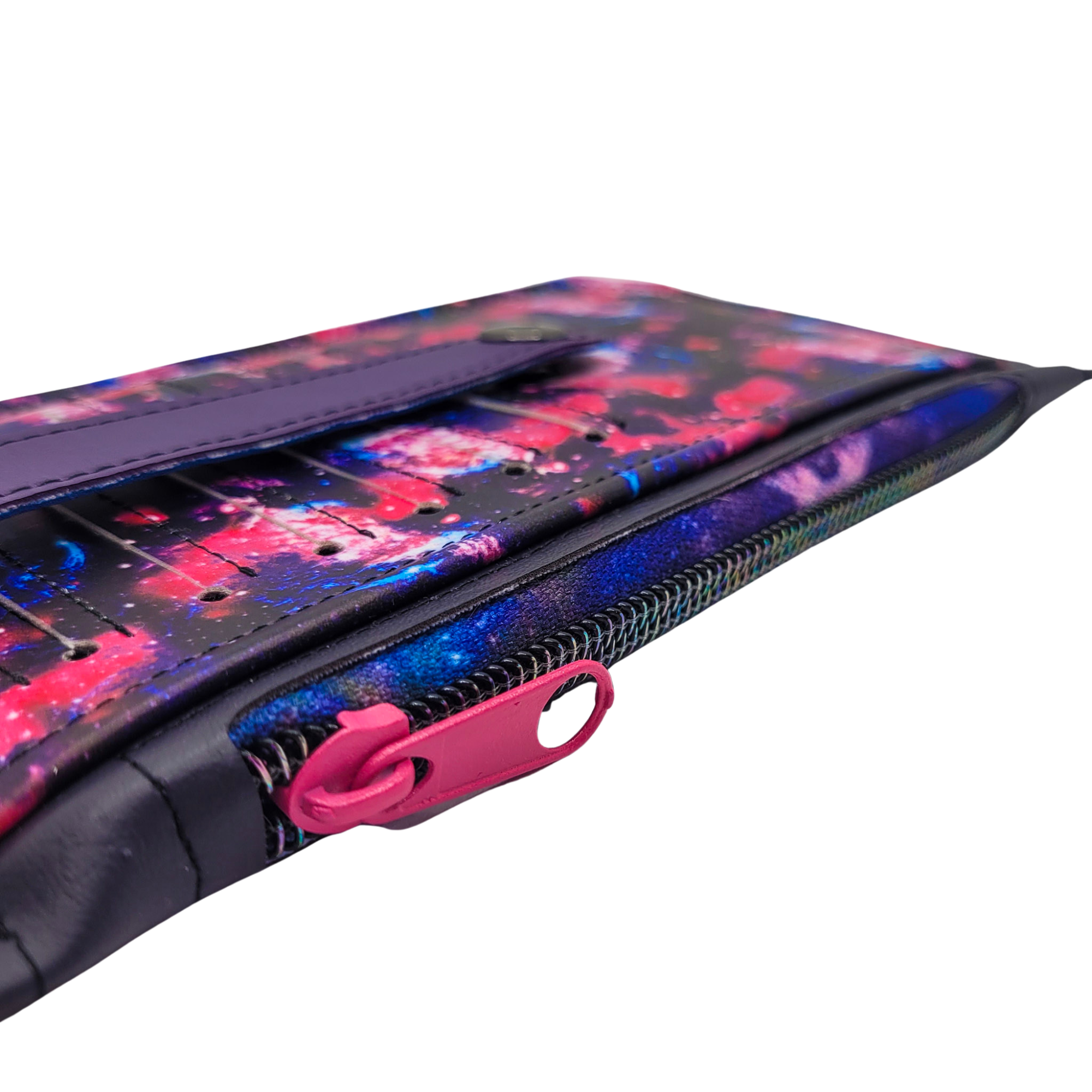 Far Out Galaxy Vinyl Slim Wallet