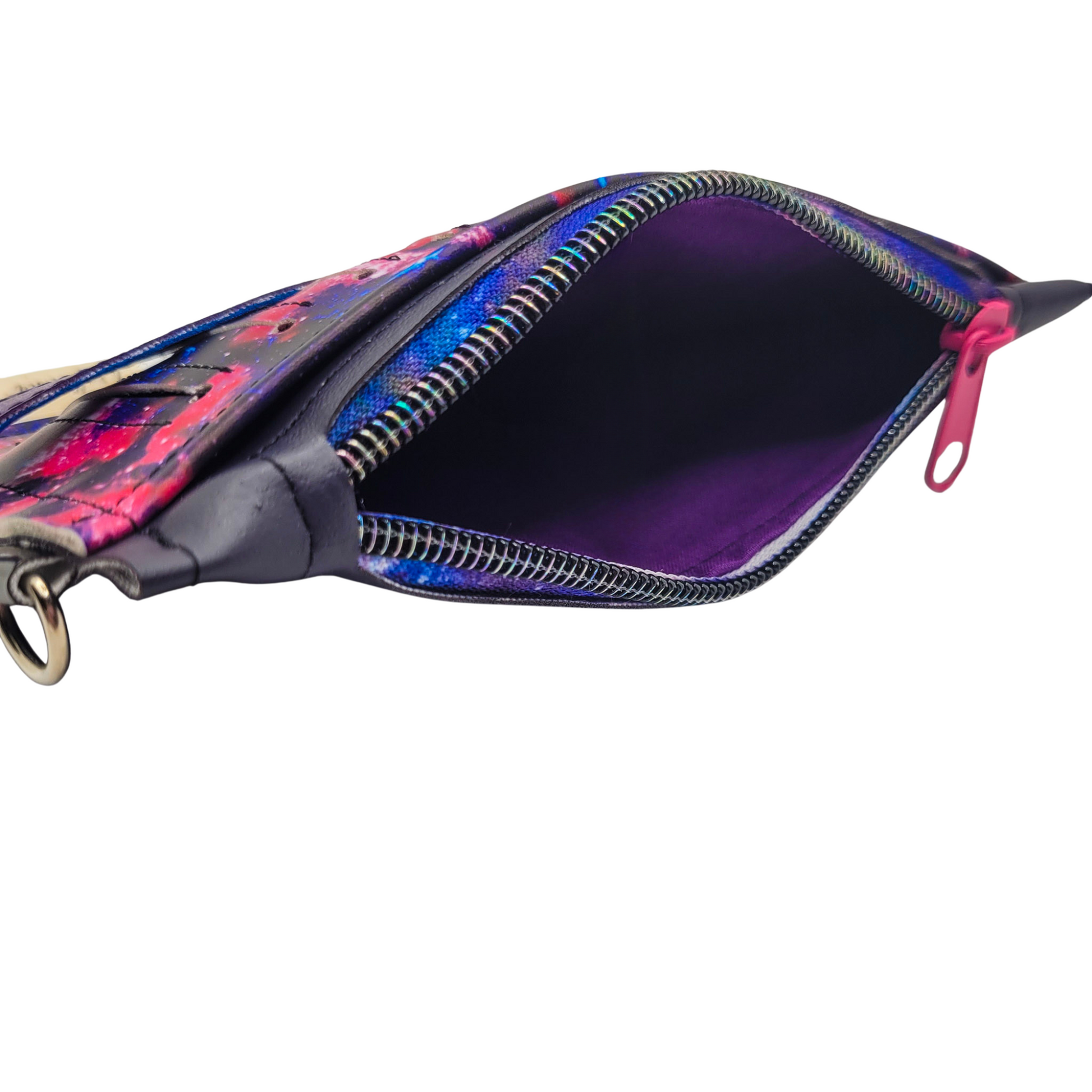Far Out Galaxy Vinyl Slim Wallet