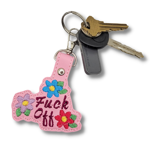 Fuck Off Keychain
