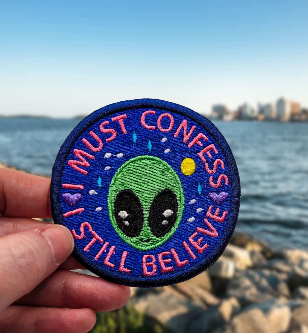 I Must Confess, I Still Believe Embroidered Patch