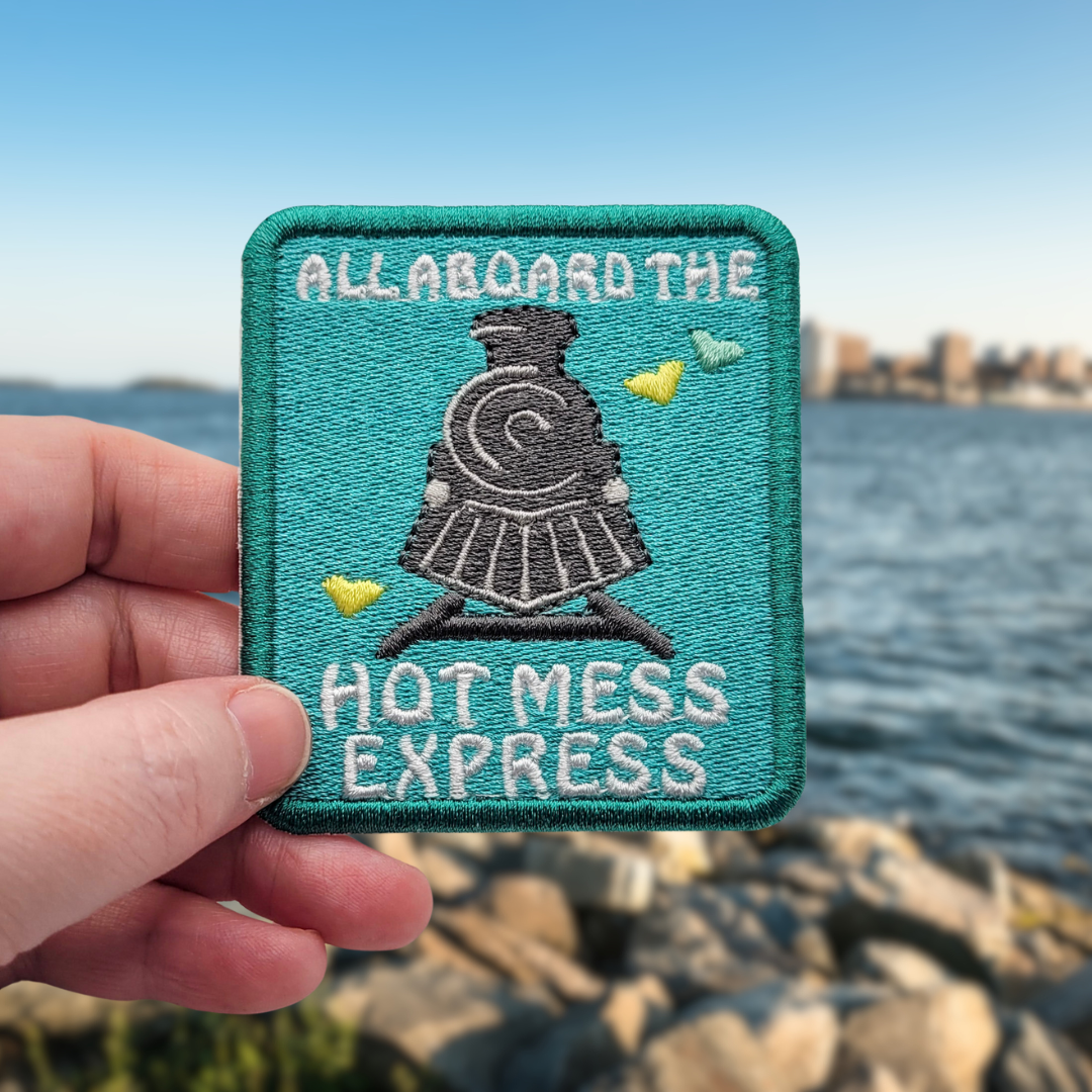 Hot Mess Express Embroidered Patch