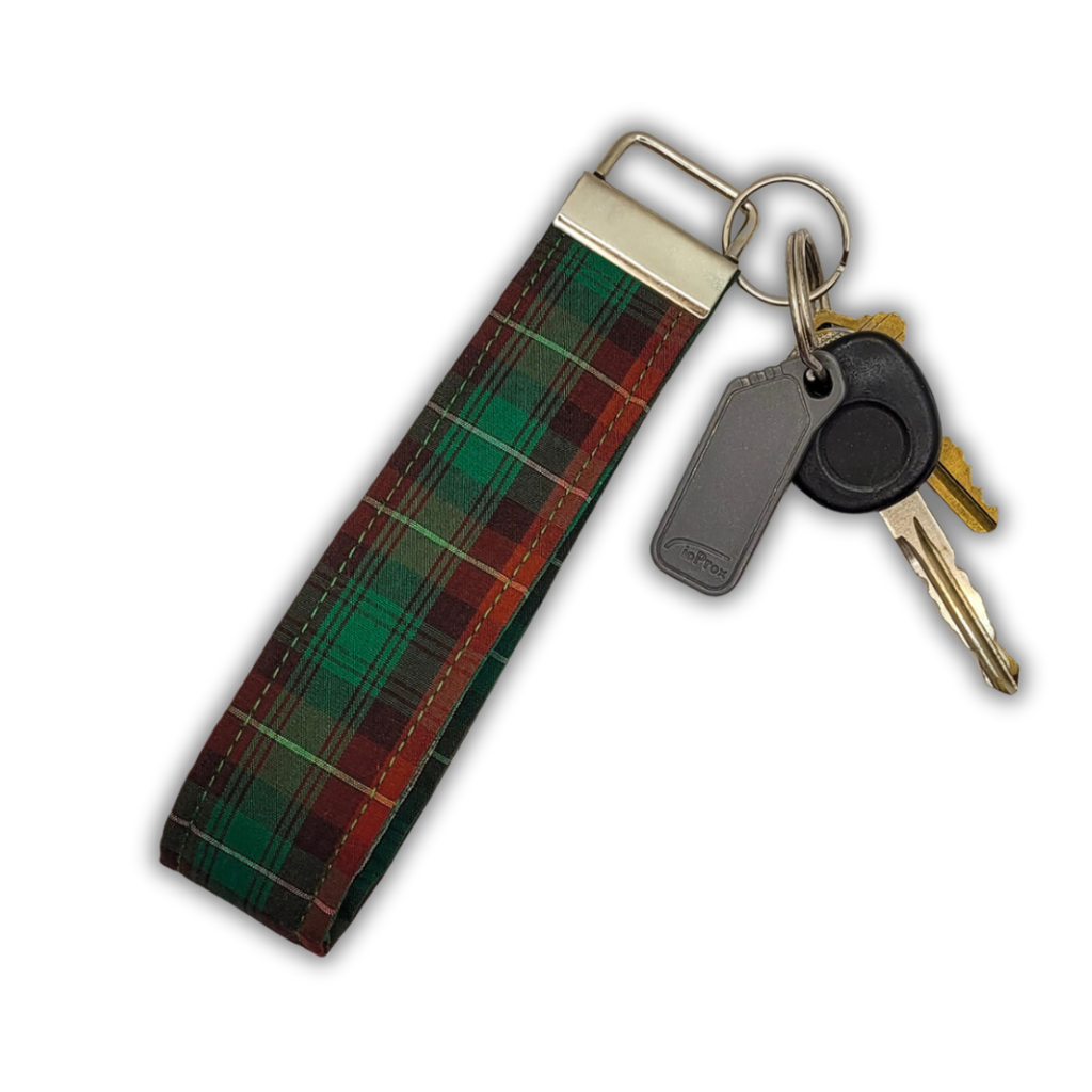Prince Edward Island Tartan Wristlet Key Strap