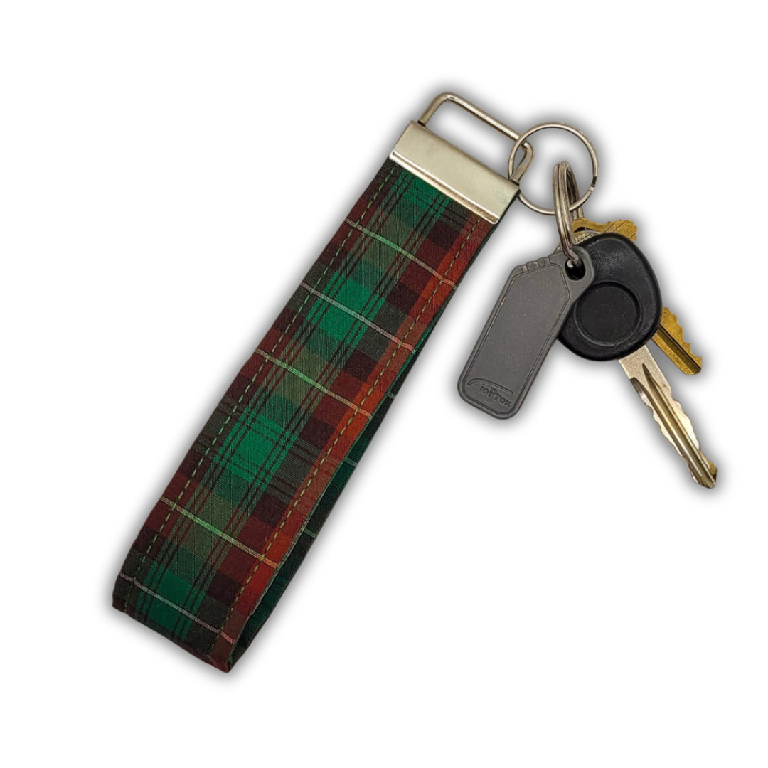 Prince Edward Island Tartan Wristlet Key Strap