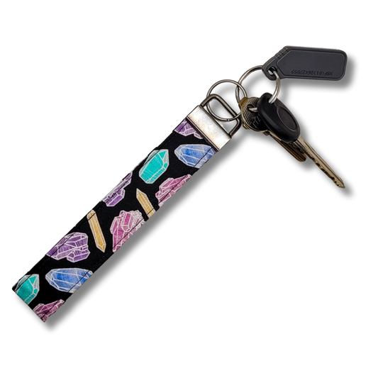 Crystals Wristlet Key Strap