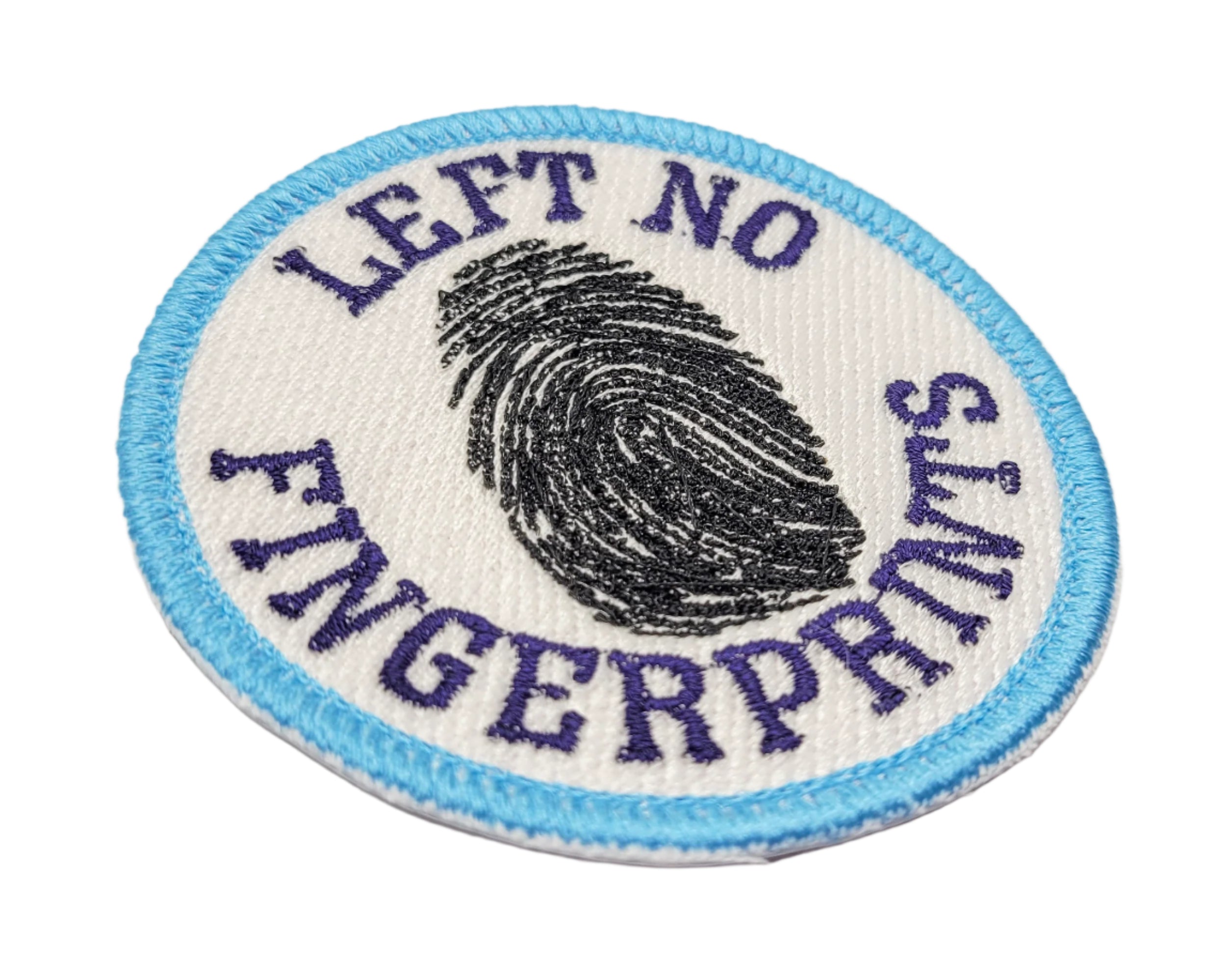 Left No Fingerprints Merit Badge
