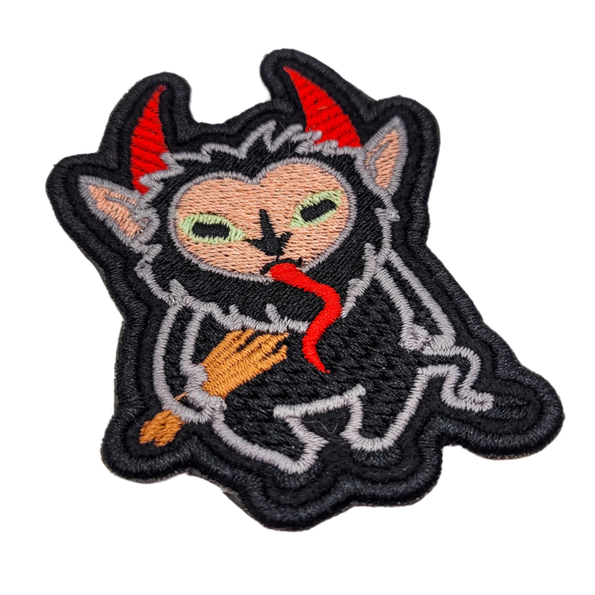 Merry Krampus Embroidered Patch