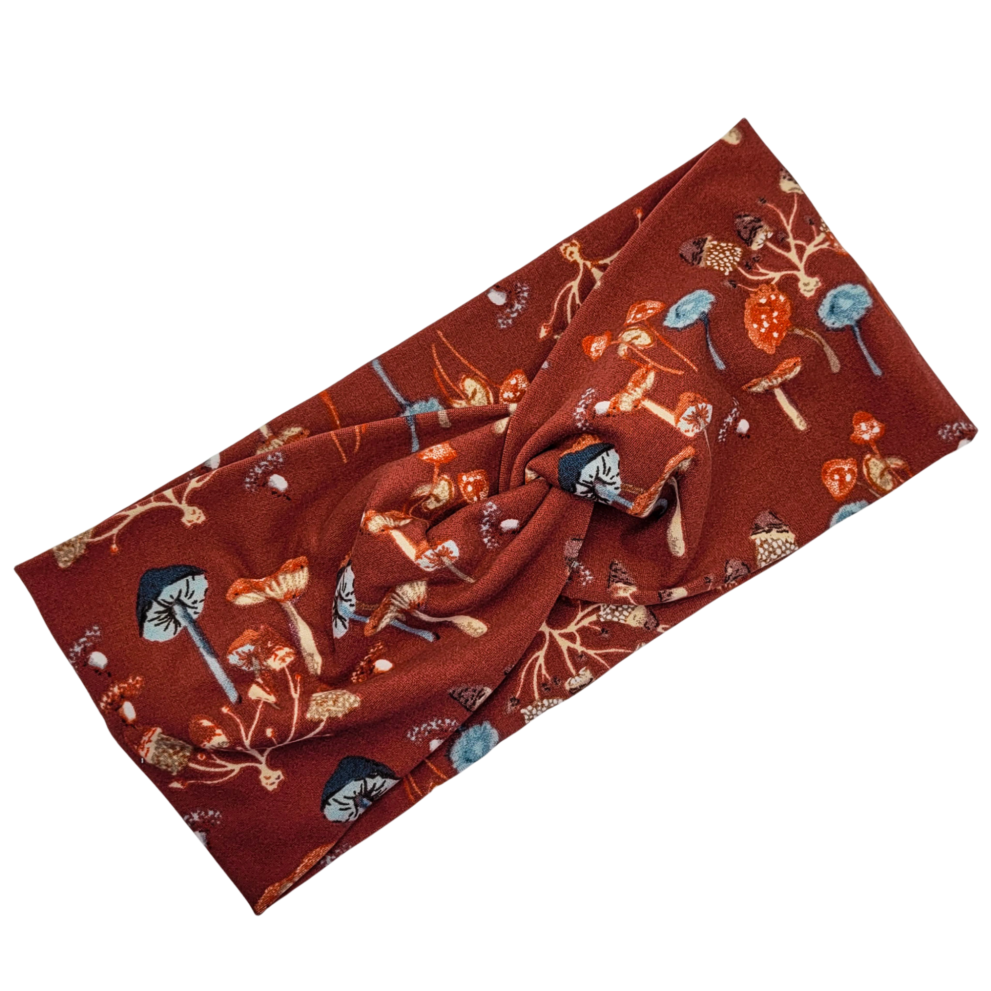 Mushroom Meadow Stretch Knit Headband