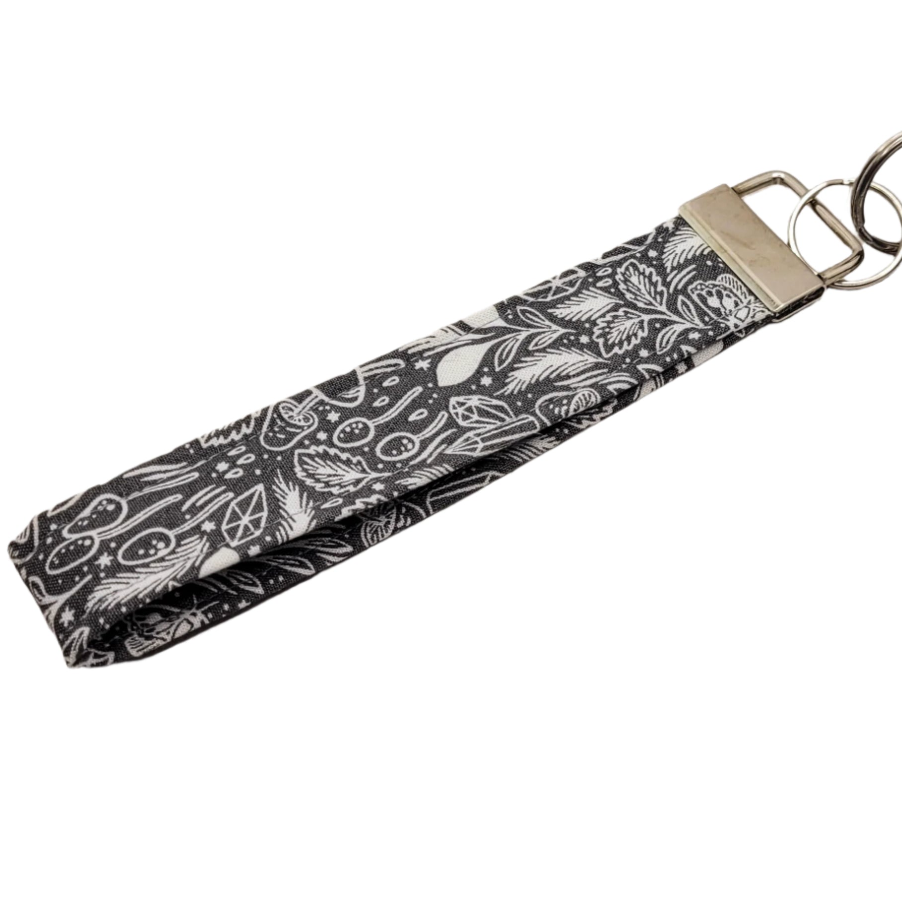 Mushroom Magic Wristlet Key Strap