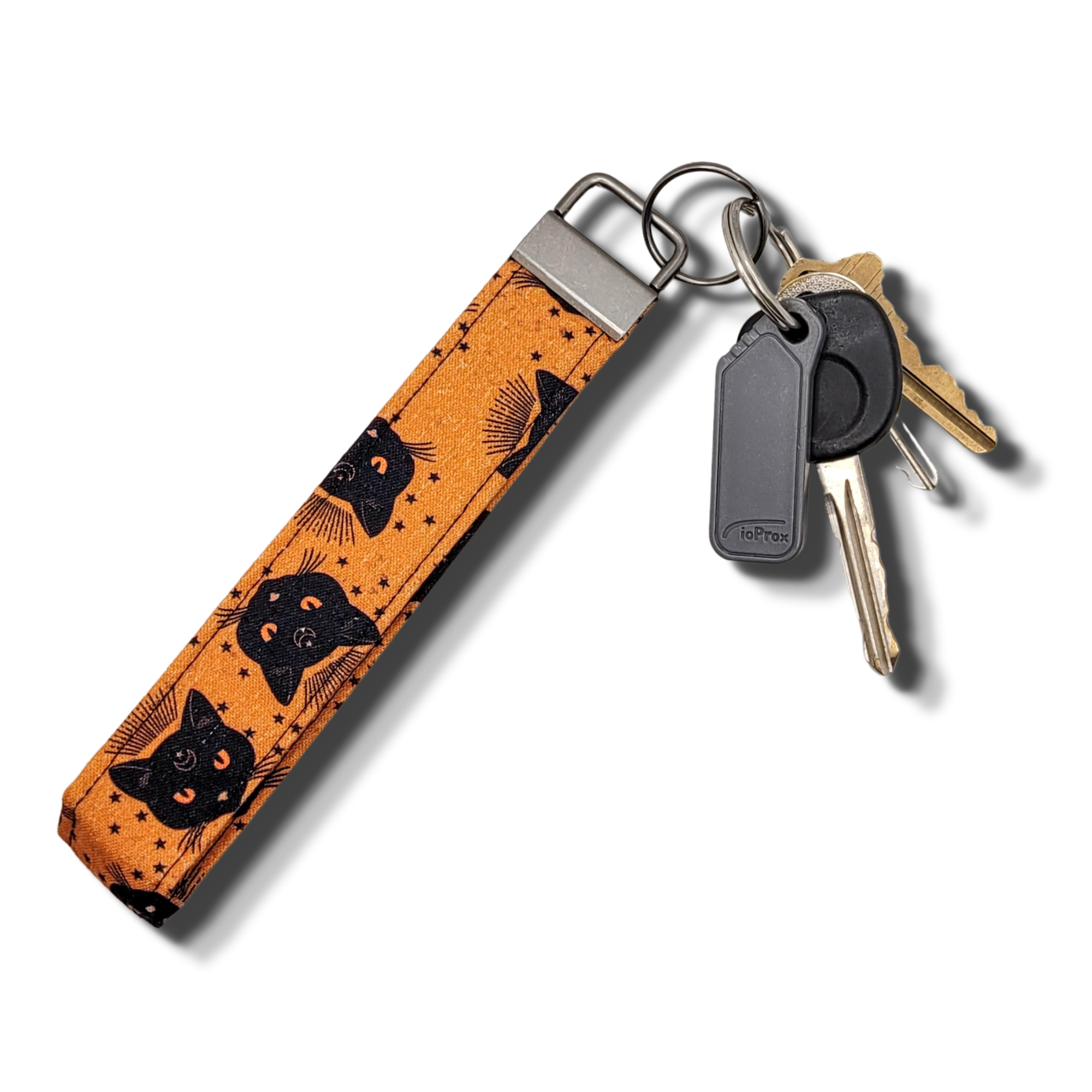 Mystic Cats Wristlet Key Strap