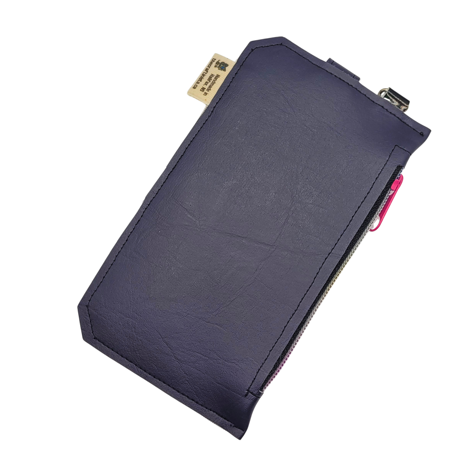 Neon Mushrooms Vinyl Slim Wallet