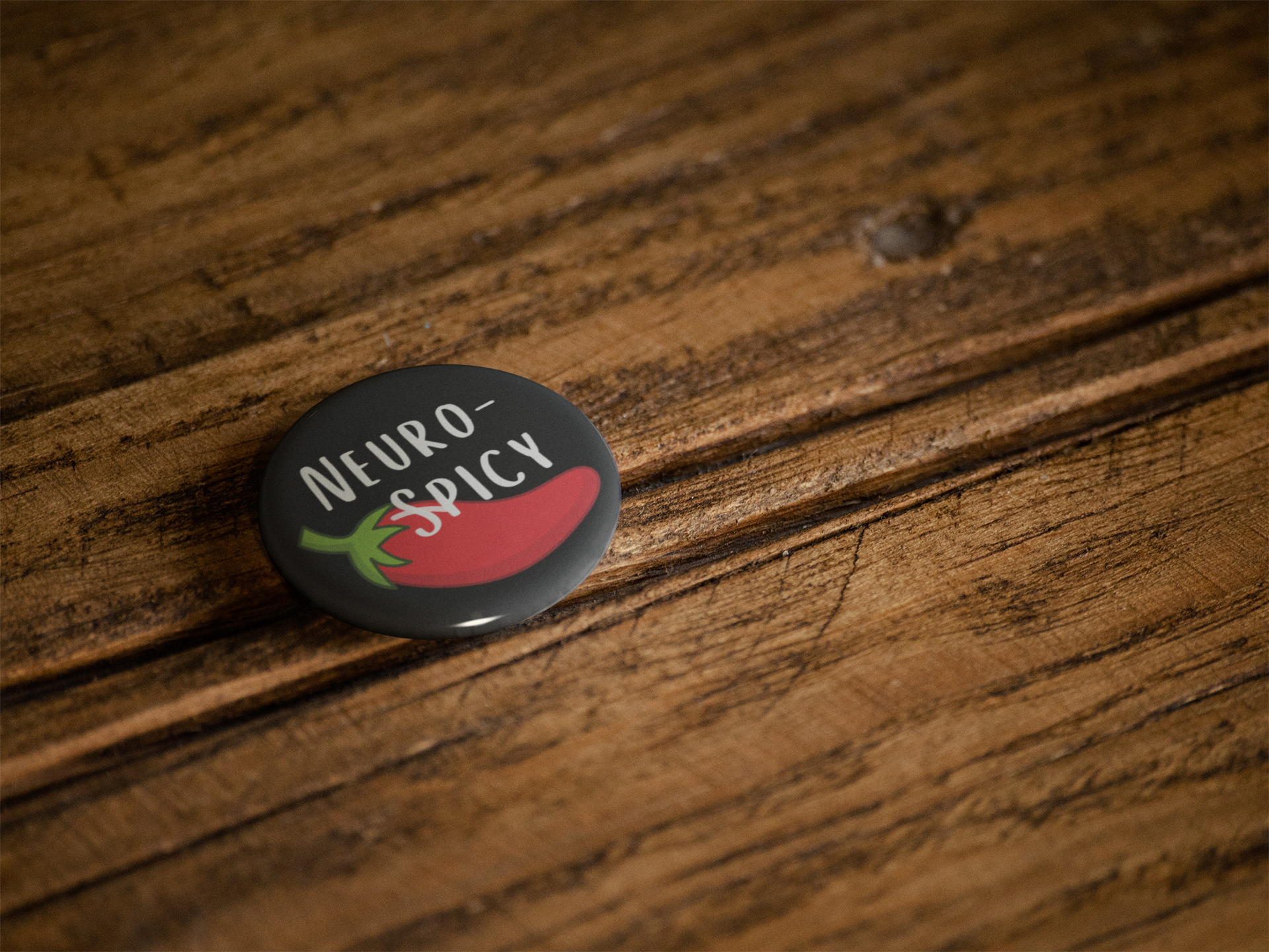 Neurospicy Pinback Button