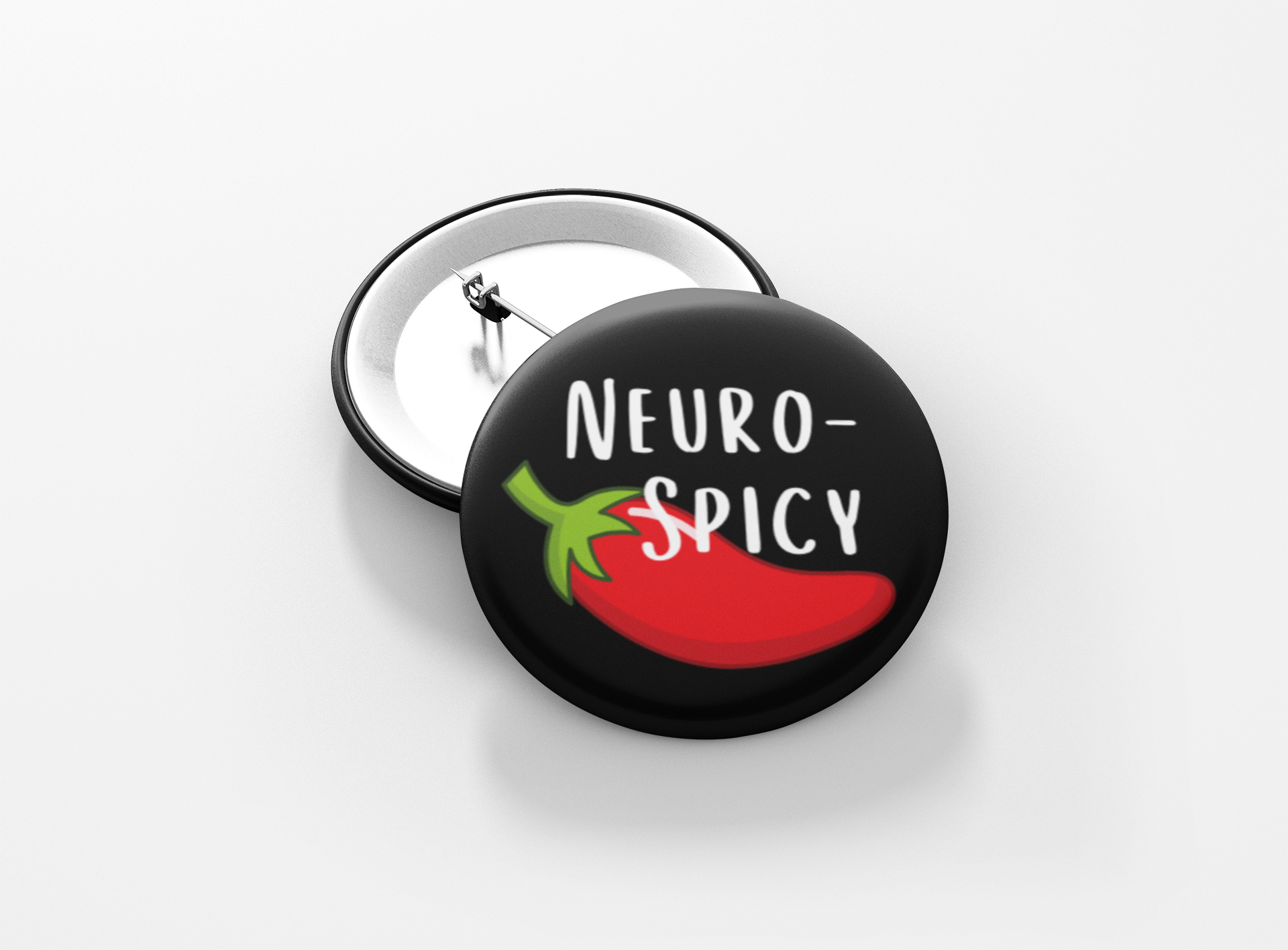 Neurospicy Pinback Button