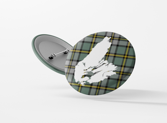 Cape Breton Tartan Pinback Button