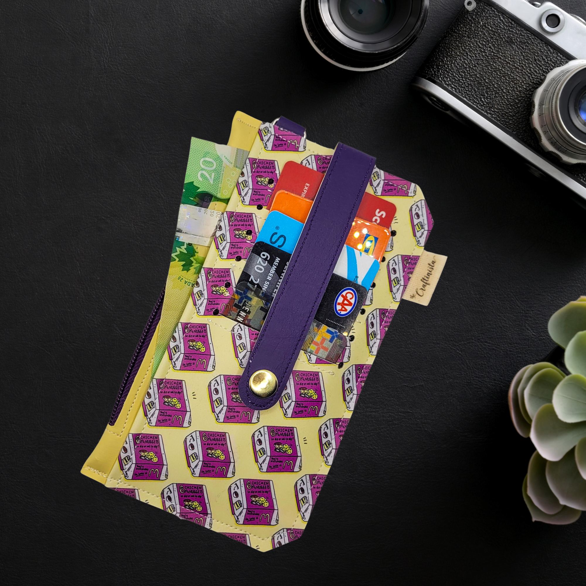Nuggie Life Vinyl Slim Wallet