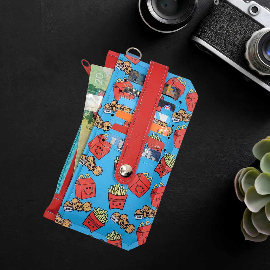 Nugs & Fries Vinyl Slim Wallet