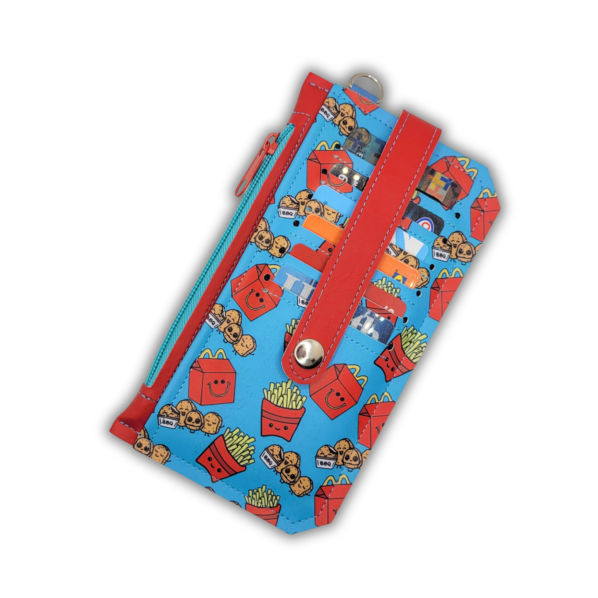 Nugs & Fries Vinyl Slim Wallet