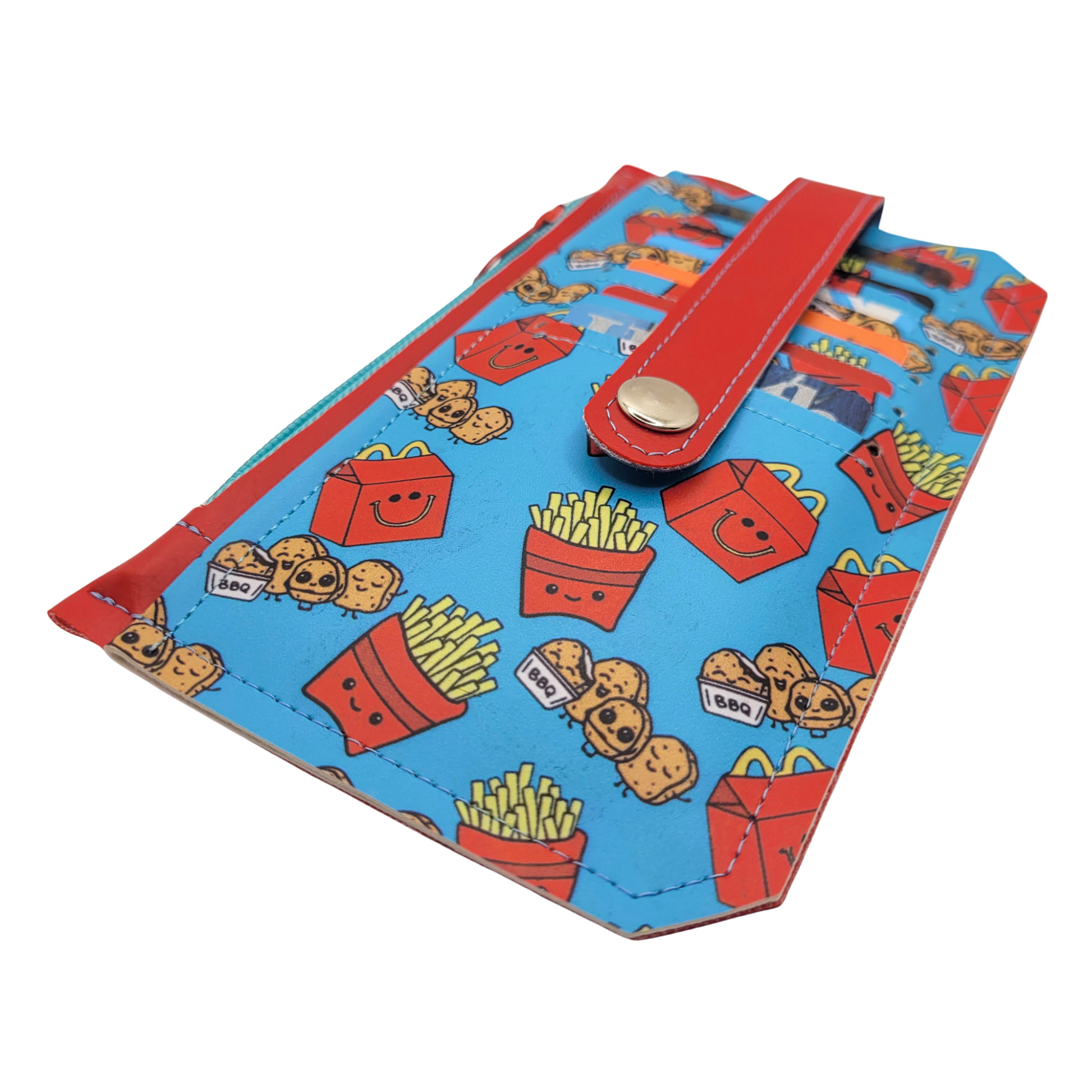 Nugs & Fries Vinyl Slim Wallet